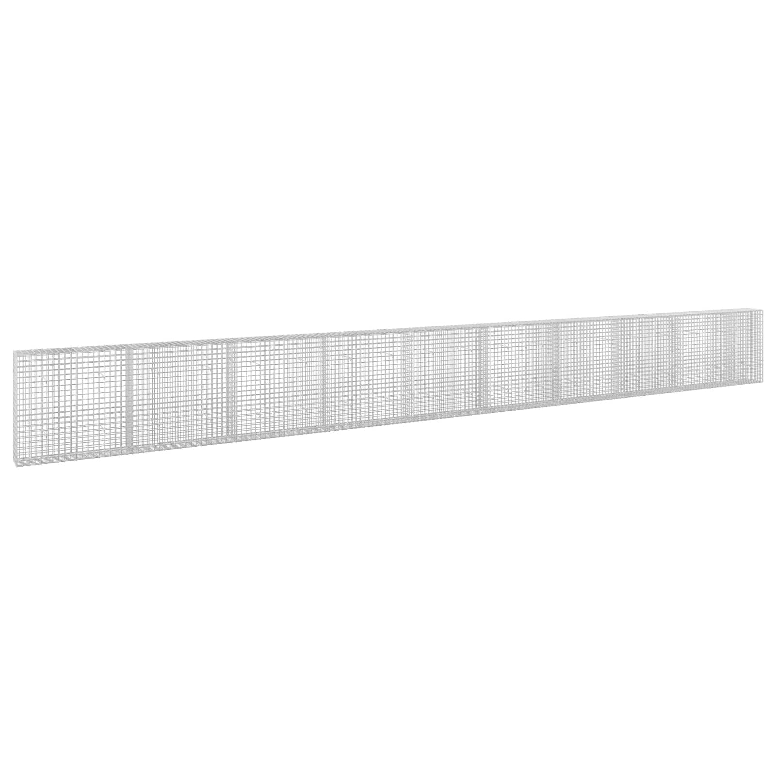 vidaXL Gabion s drátem 3,5 mm a síťkou 5x5 cm 950x30x100 cm