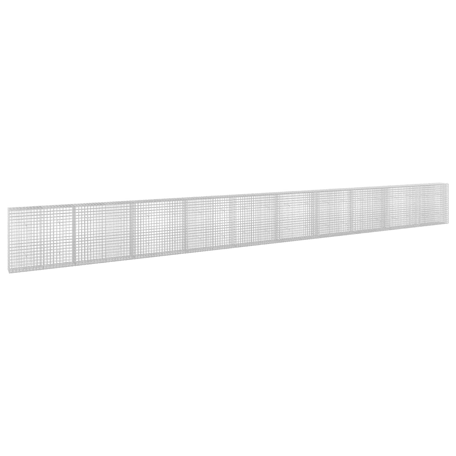 vidaXL Gabion s drátem 3,5 mm a síťkou 5x5 cm 1000x30x100 cm