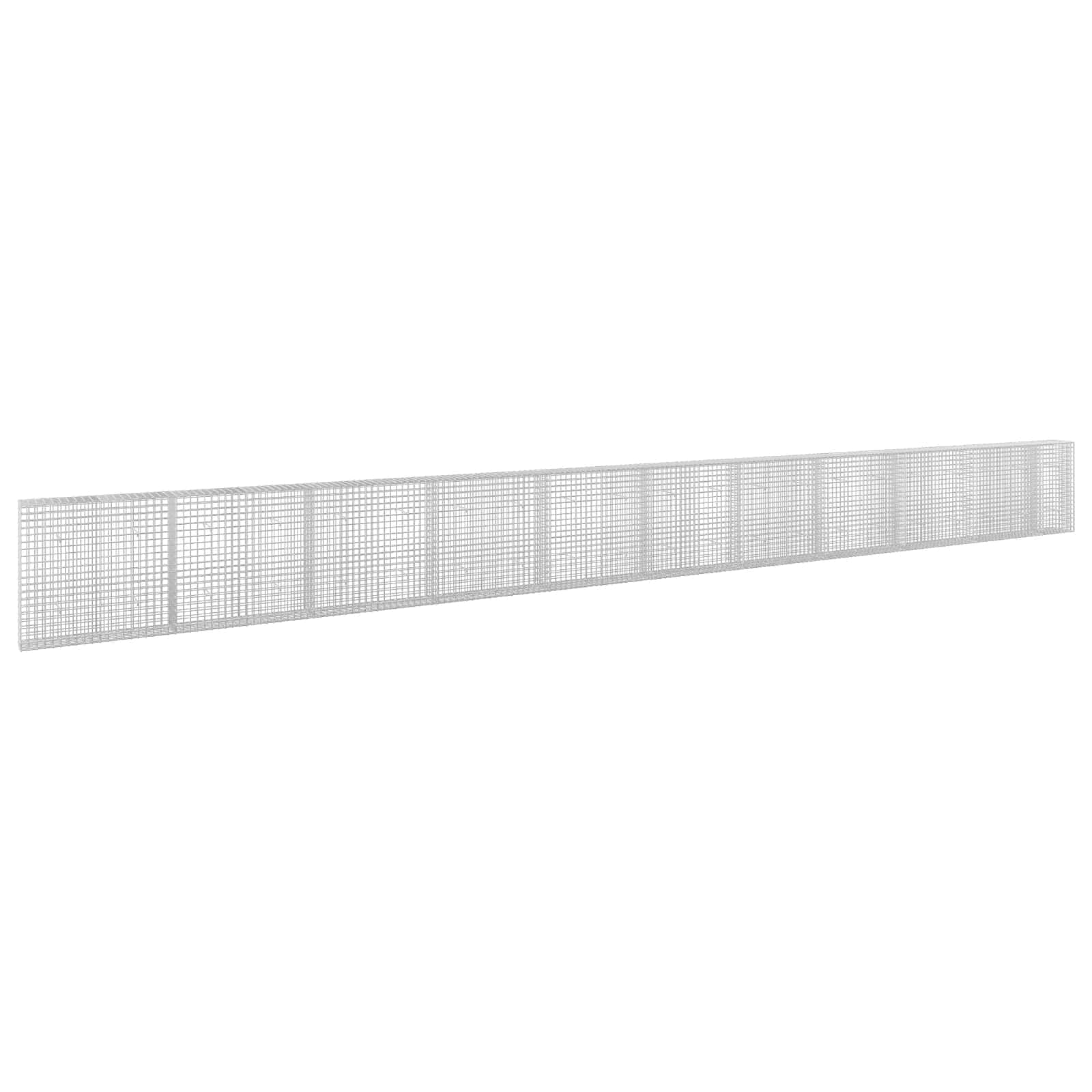 Gabion z žico 3,5 mm in mrežo 5x5 cm 1050x30x100 cm