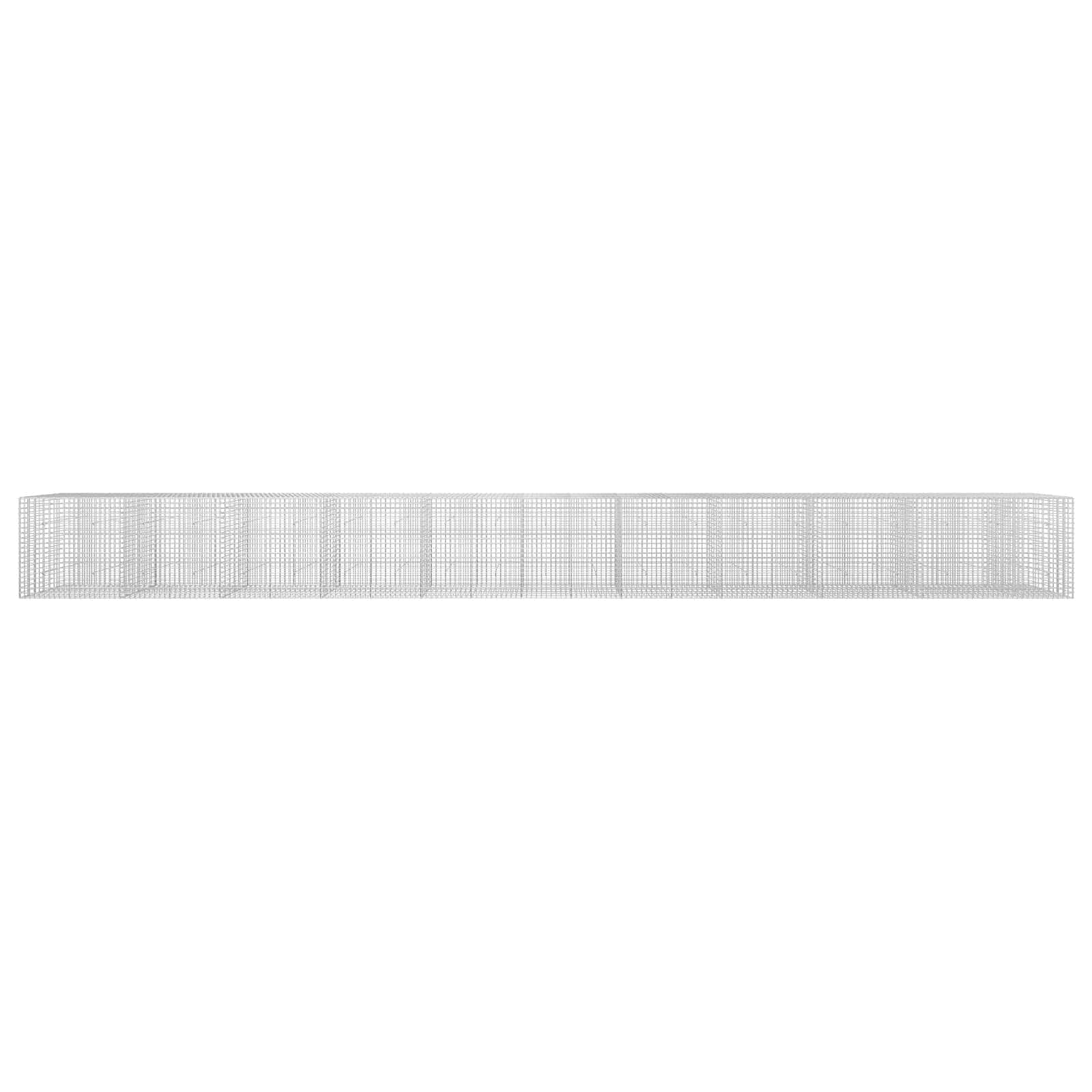 Gabion z žico 3,5 mm in mrežo 5x5 cm 1050x30x100 cm