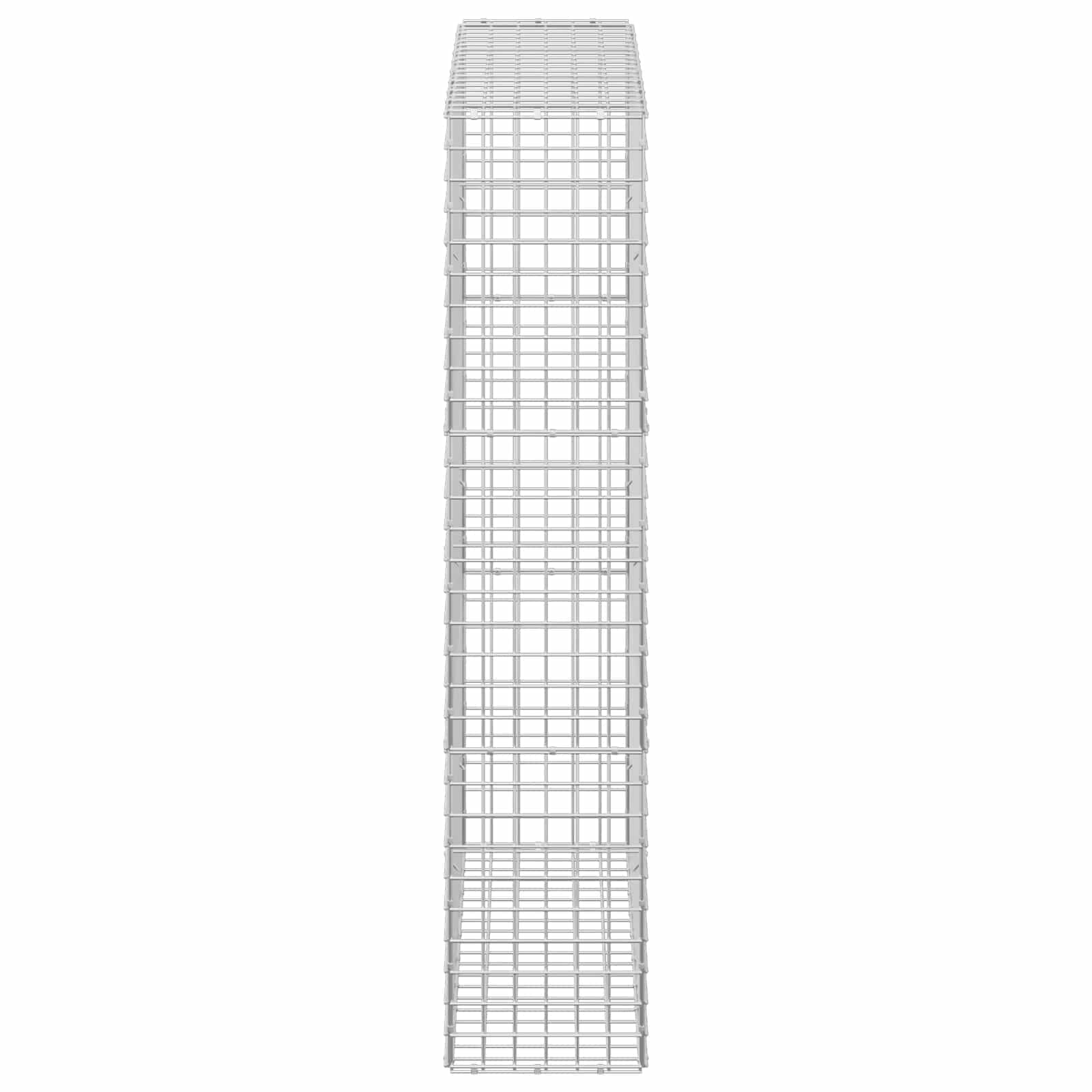 Gabion z žico 3,5 mm in mrežo 5x5 cm 100x30x150 cm