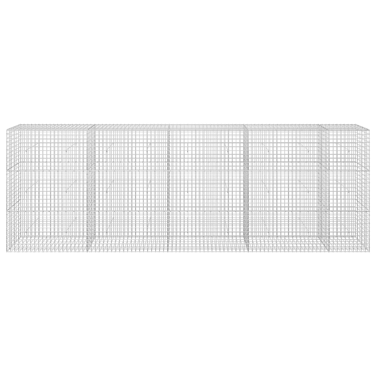 Gabion z žico 3,5 mm in mrežo 5x5 cm 450x30x150 cm