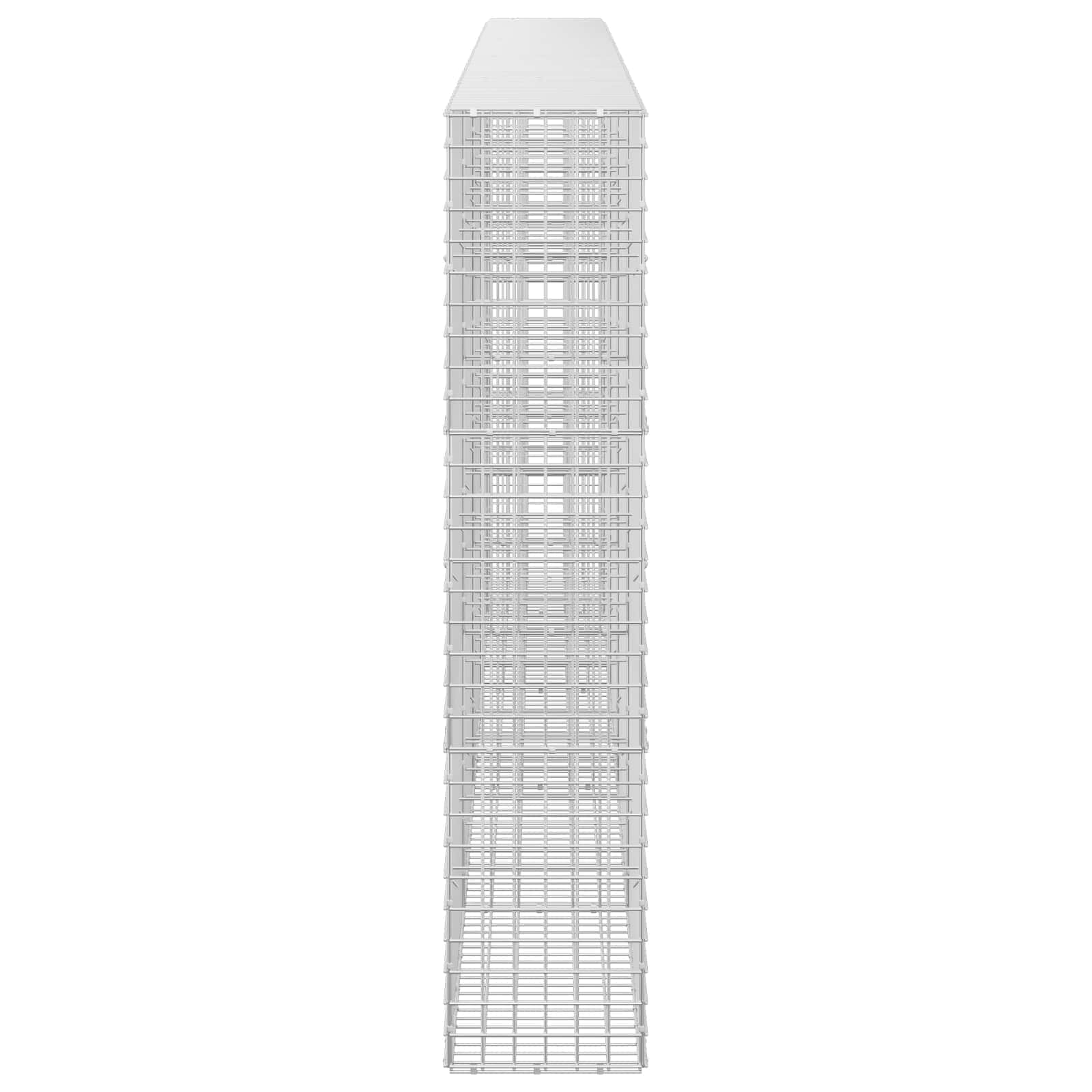 Gabion z žico 3,5 mm in mrežo 5x5 cm 450x30x150 cm