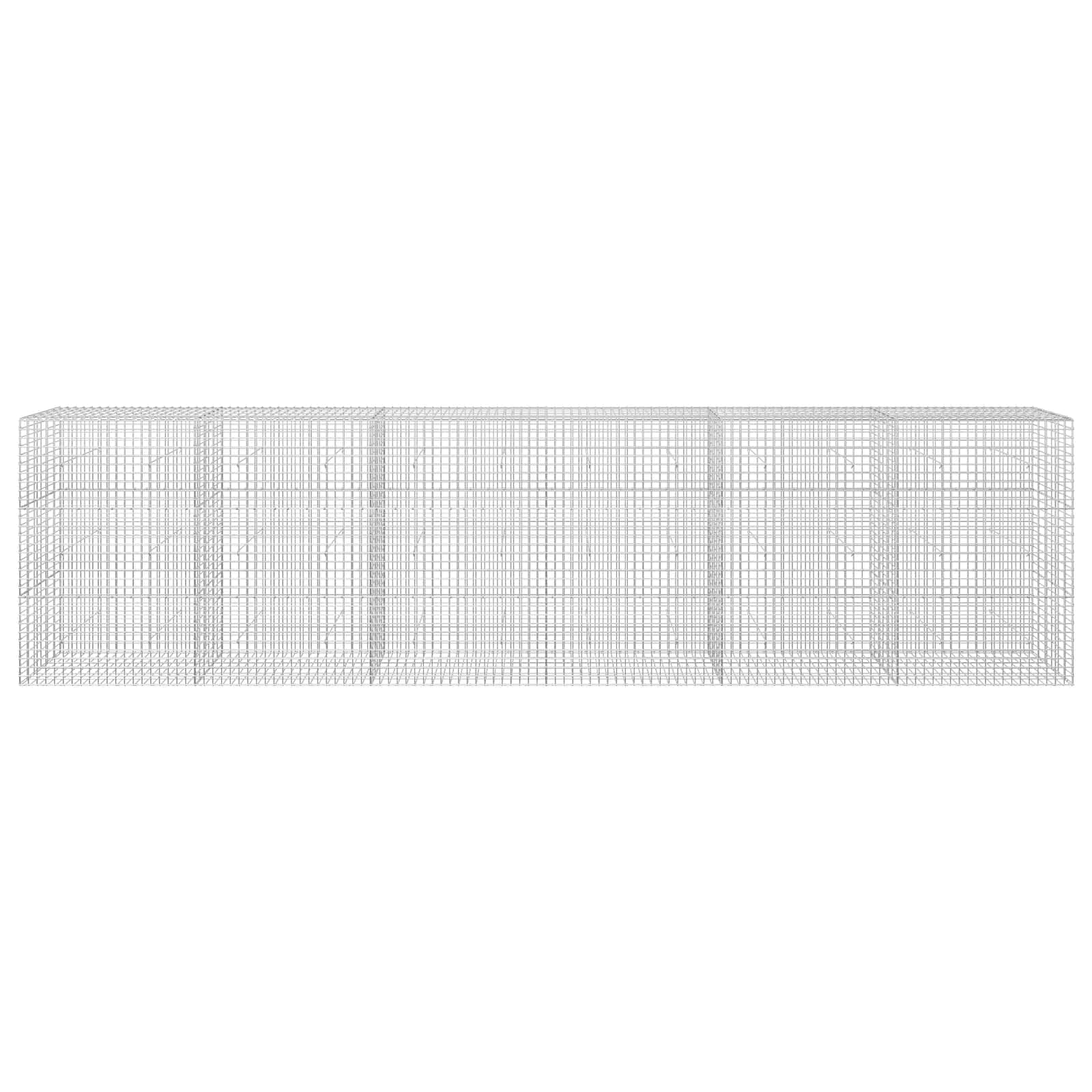 Gabion z žico 3,5 mm in mrežo 5x5 cm 600x30x150 cm