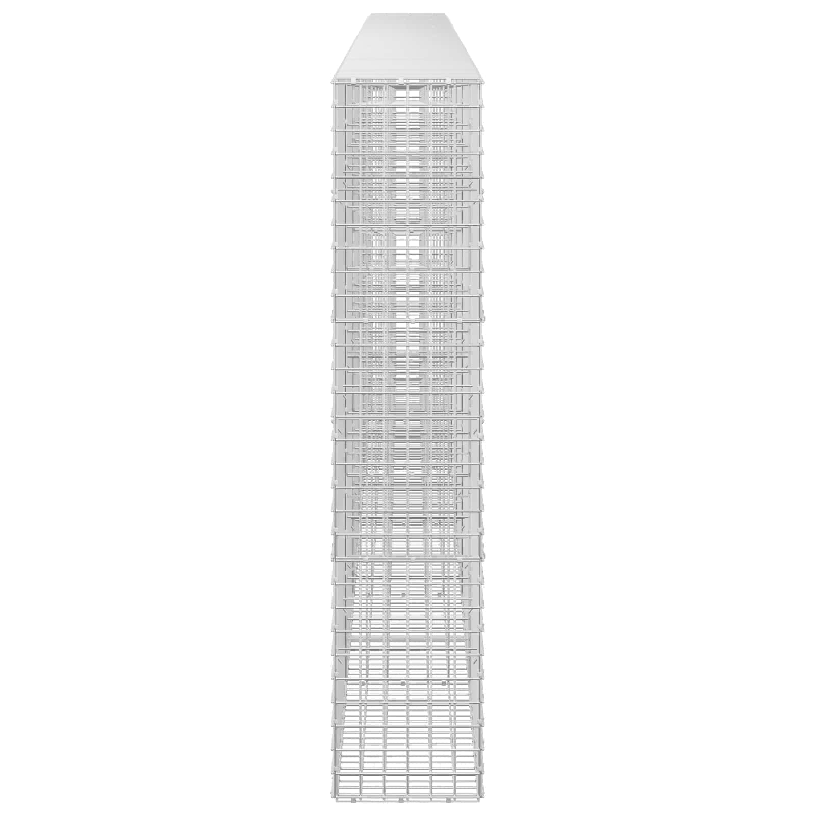 Gabion z žico 3,5 mm in mrežo 5x5 cm 600x30x150 cm