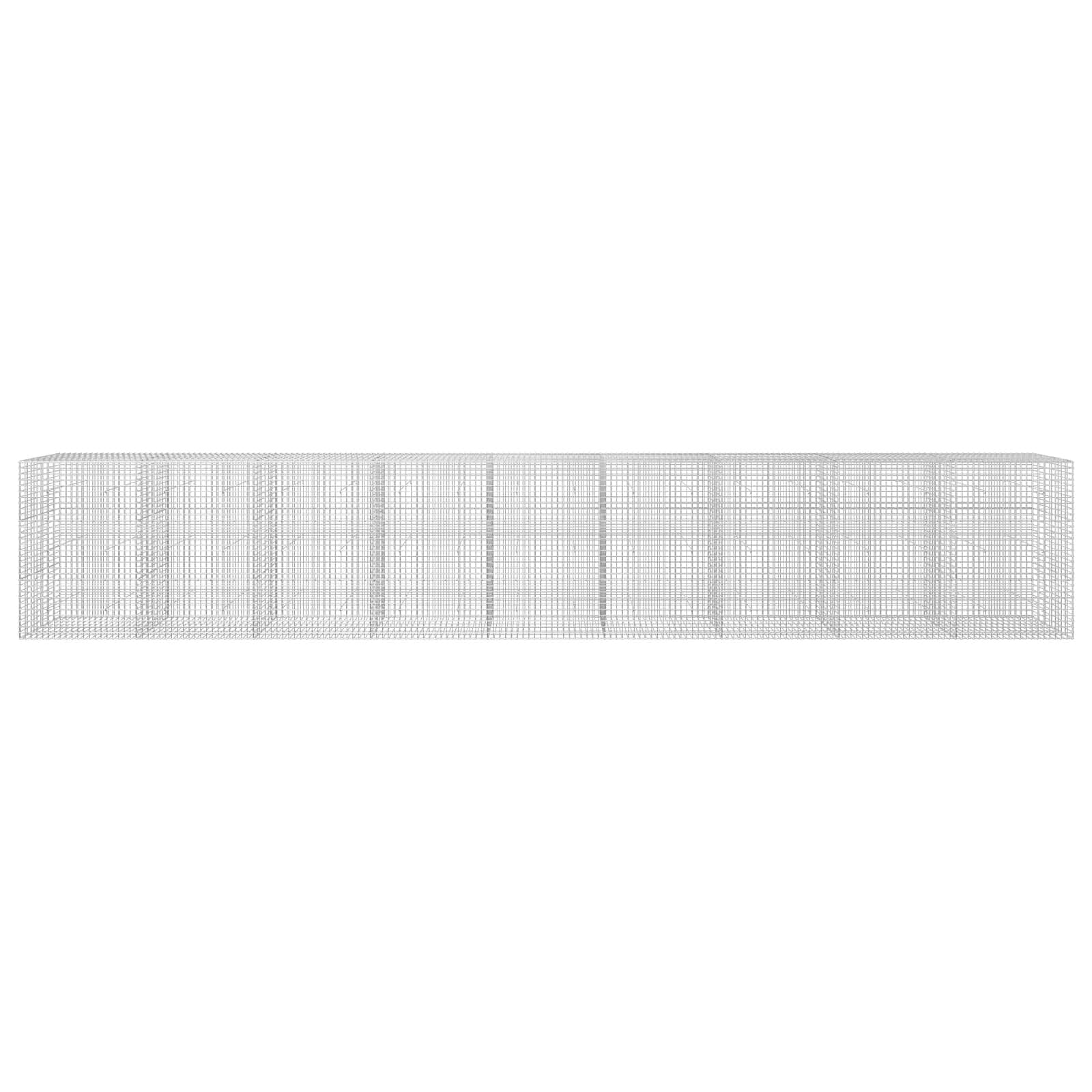 Gabion z žico 3,5 mm in mrežo 5x5 cm 900x30x150 cm