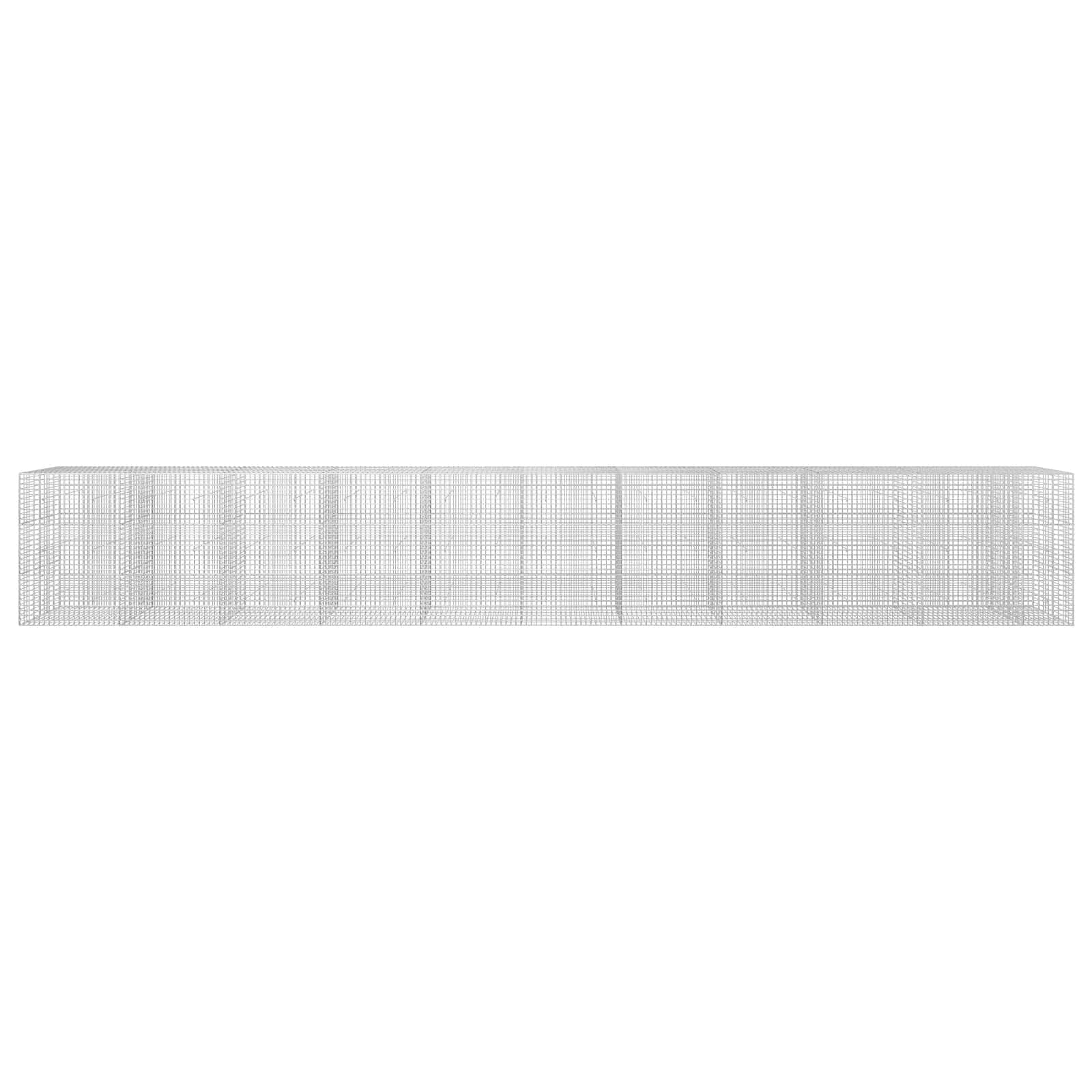 Gabion z žico 3,5 mm in mrežo 5x5 cm 1050x30x150 cm
