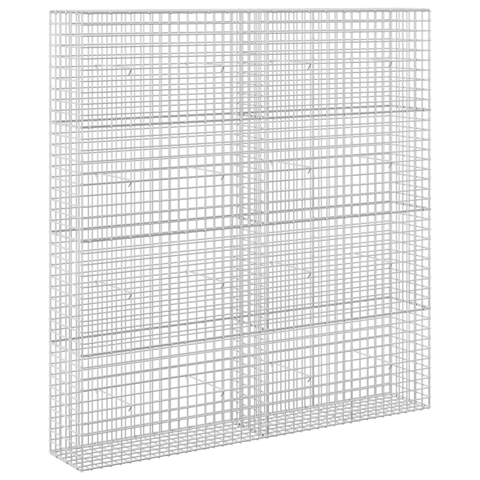 vidaXL Gabion s drátem 3,5 mm a síťkou 5x5 cm 200x30x200 cm