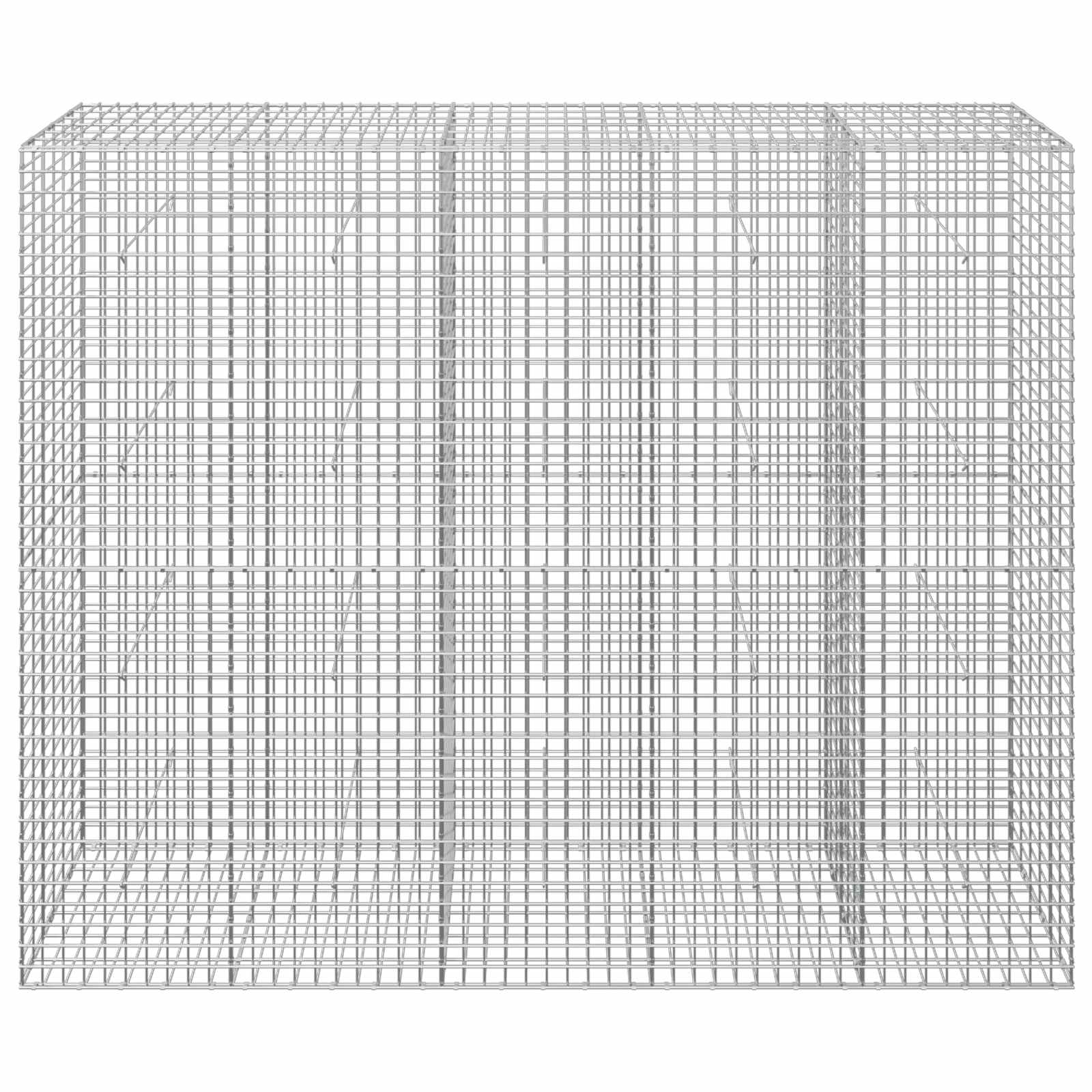 Gabion z žico 3,5 mm in mrežo 5x5 cm 250x30x200 cm