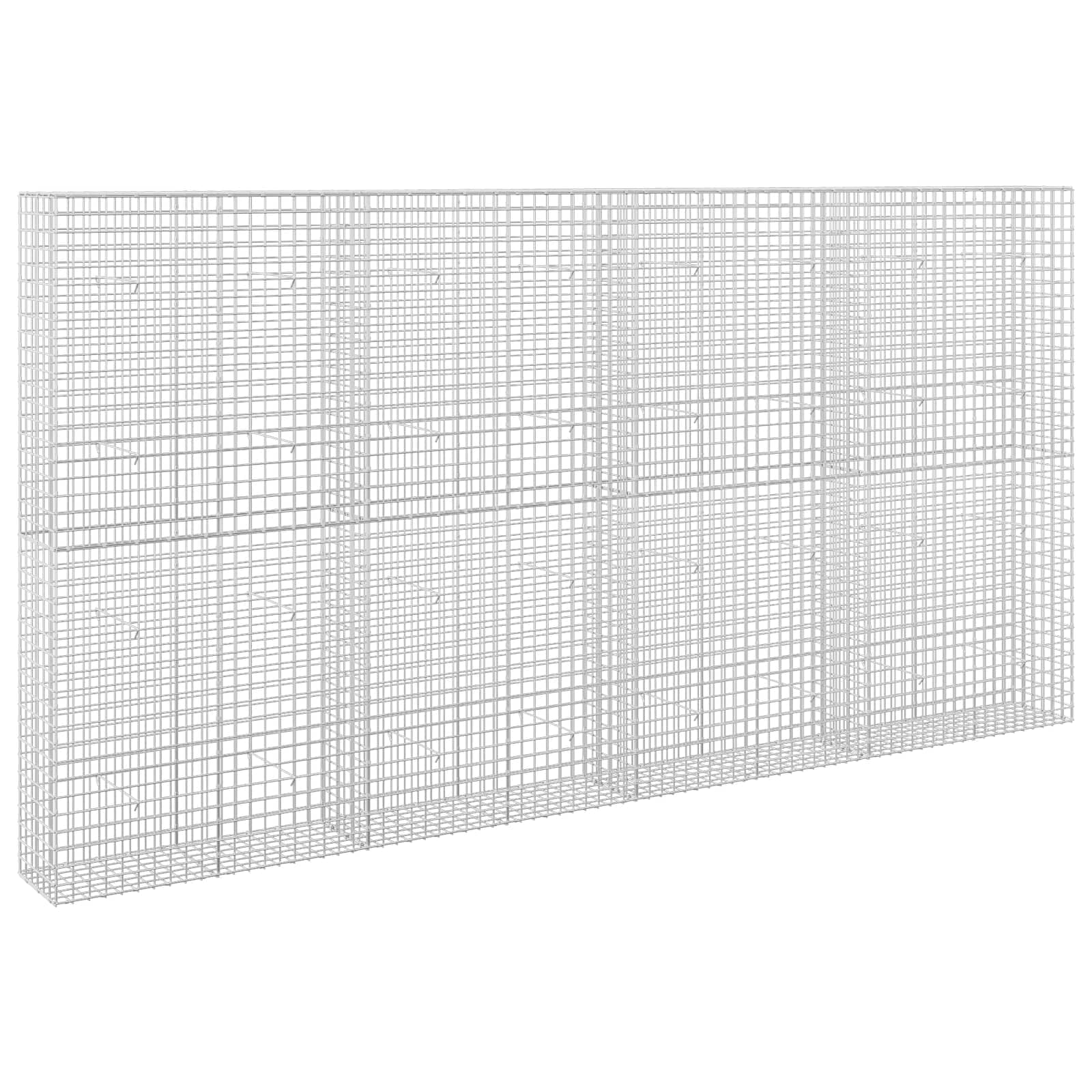 Gabion z žico 3,5 mm in mrežo 5x5 cm 400x30x200 cm