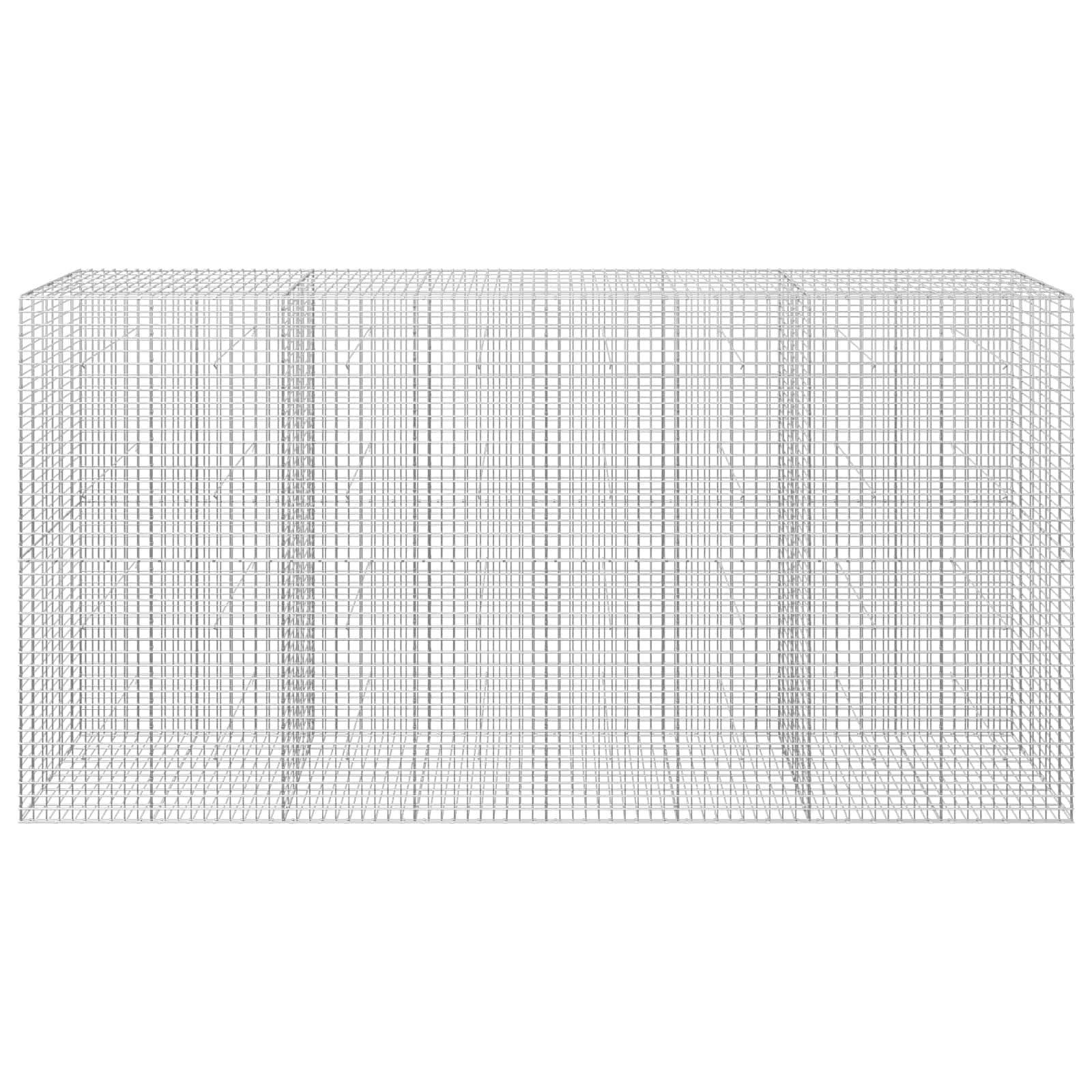 Gabion z žico 3,5 mm in mrežo 5x5 cm 400x30x200 cm
