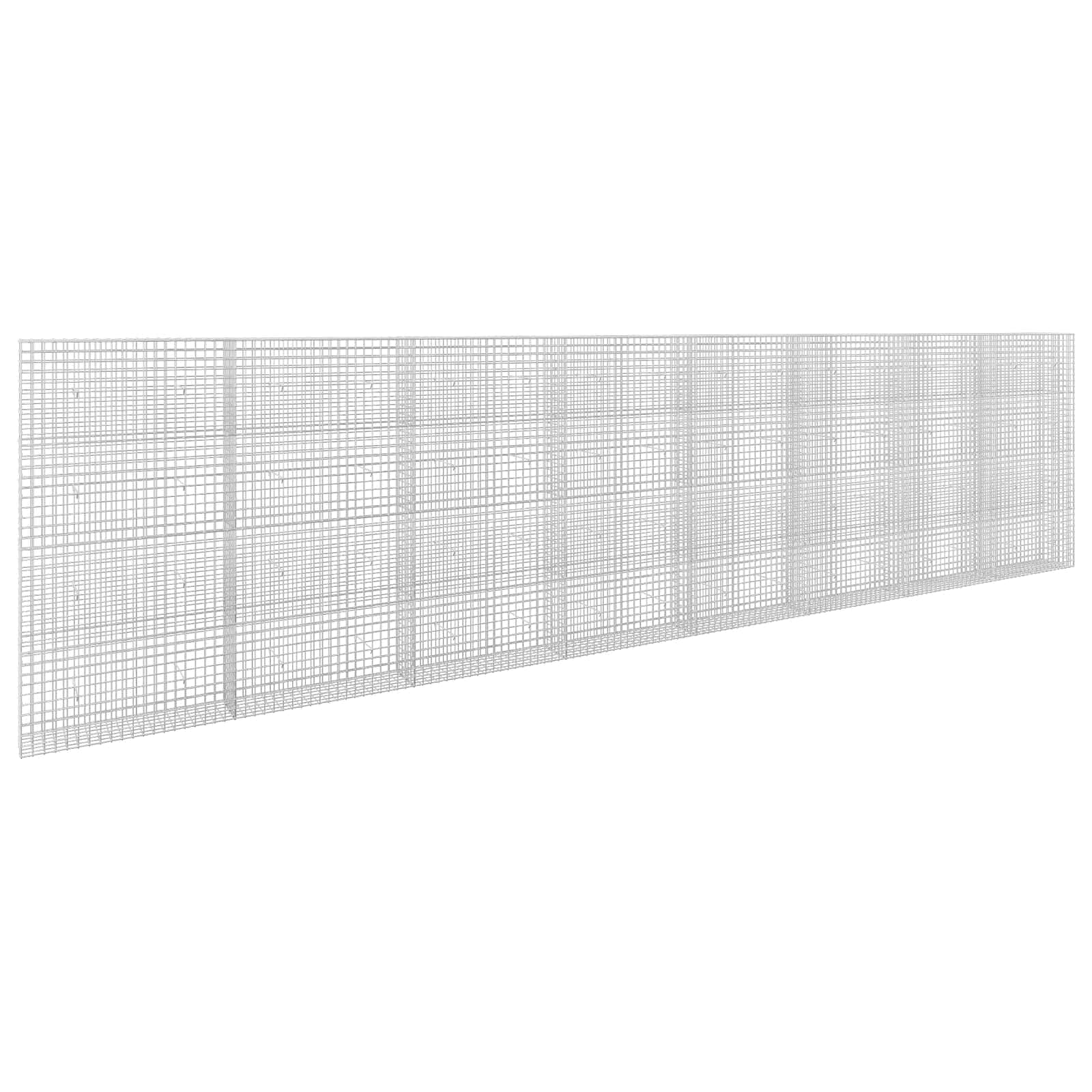vidaXL Gabion s drátem 3,5 mm a síťkou 5x5 cm 800x30x200 cm