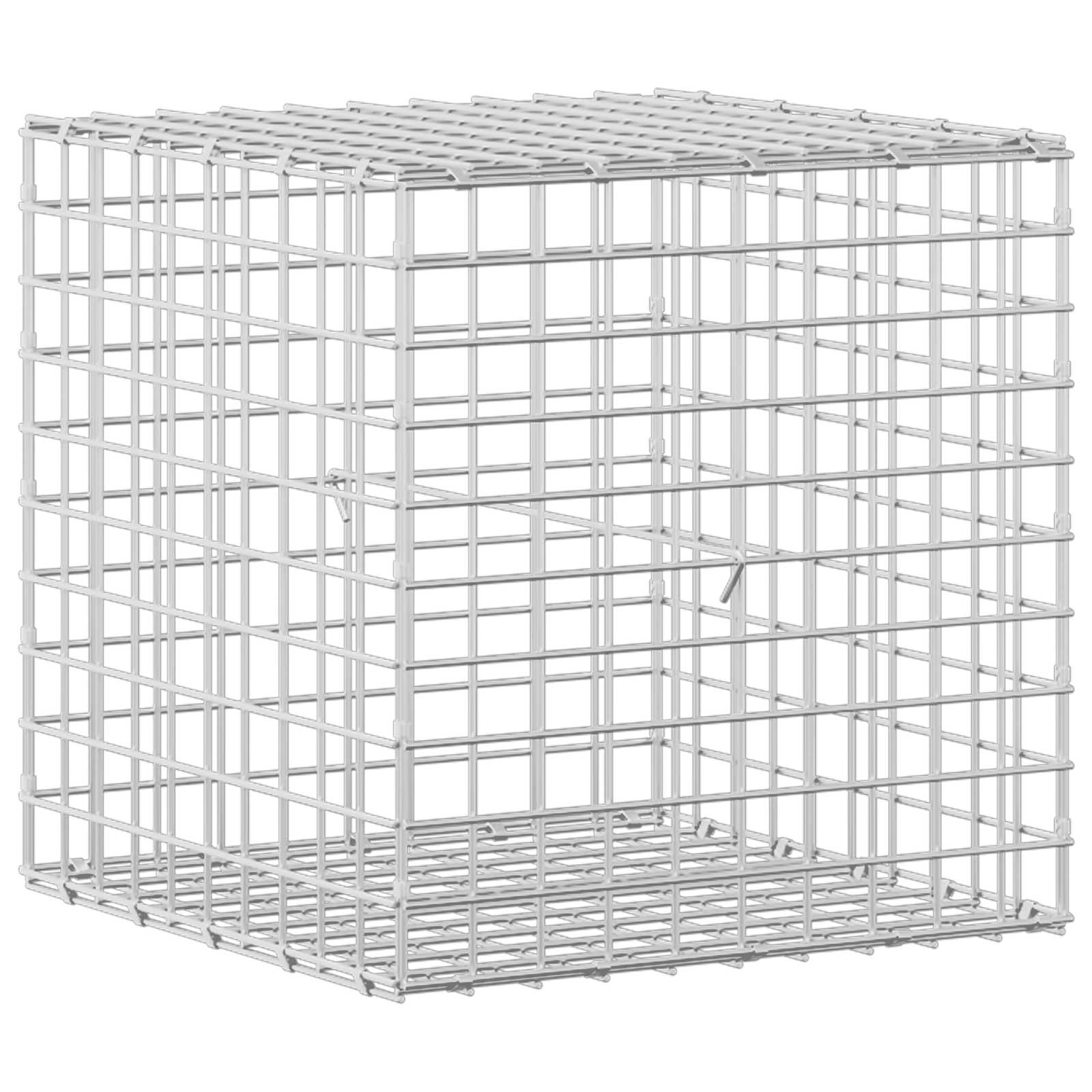 Gabion z žico 3,5 mm in mrežo 5x5 cm 50x50x50 cm