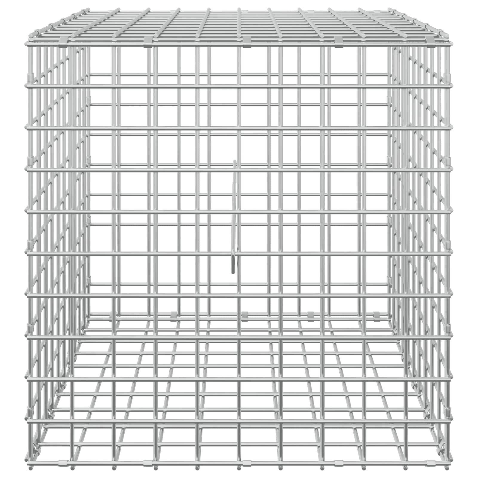 Gabion z žico 3,5 mm in mrežo 5x5 cm 50x50x50 cm
