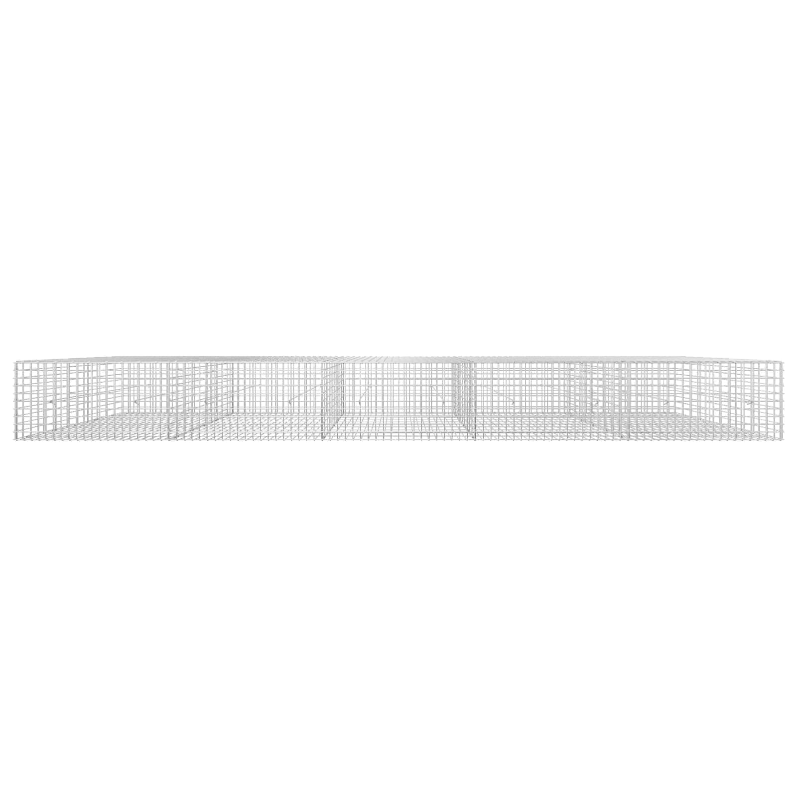 Gabion z žico 3,5 mm in mrežo 5x5 cm 500x50x50 cm