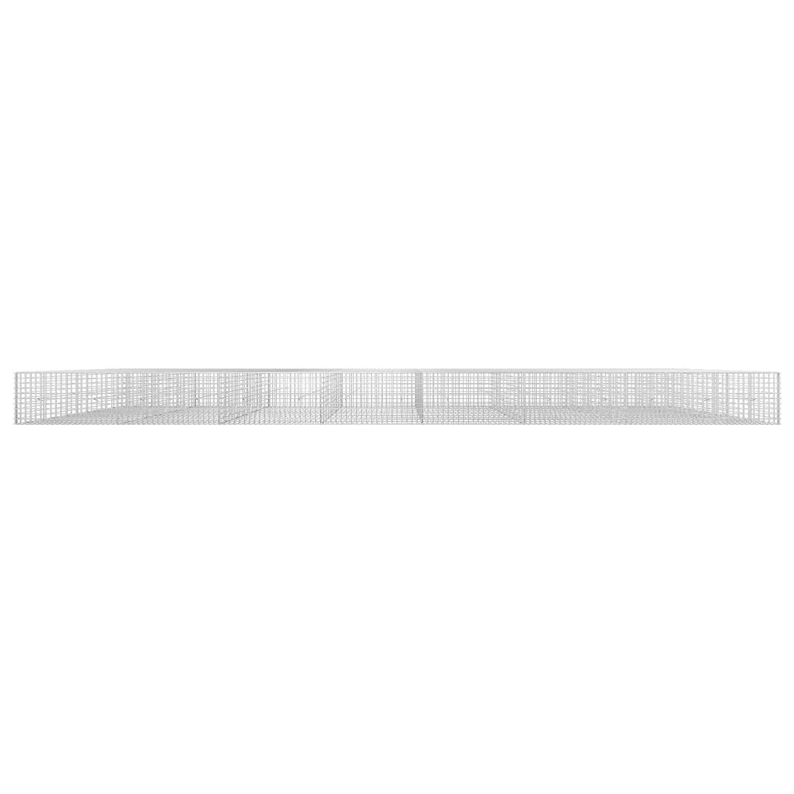 Gabion z žico 3,5 mm in mrežo 5x5 cm 750x50x50 cm