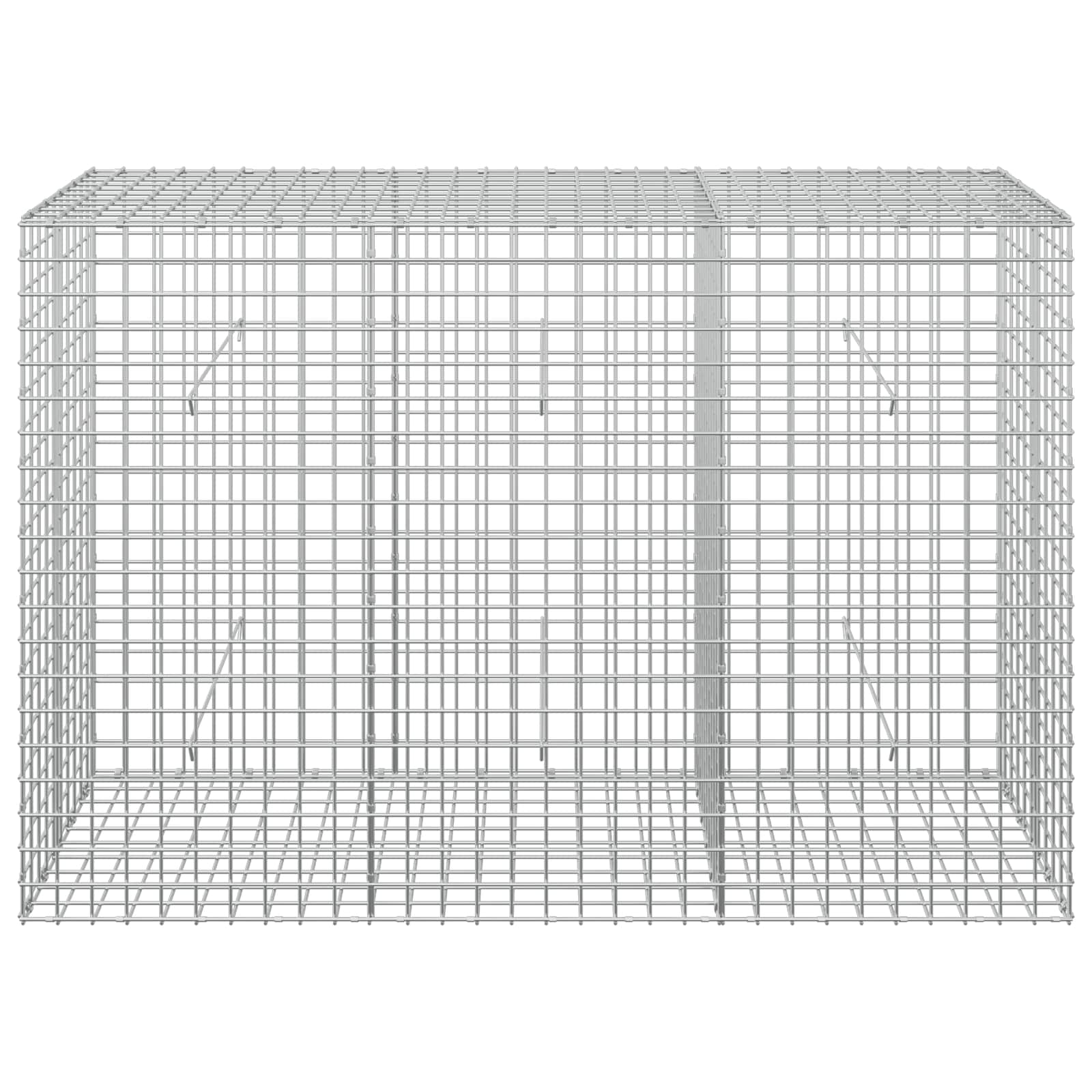 Gabion z žico 3,5 mm in mrežo 5x5 cm 150x50x100 cm