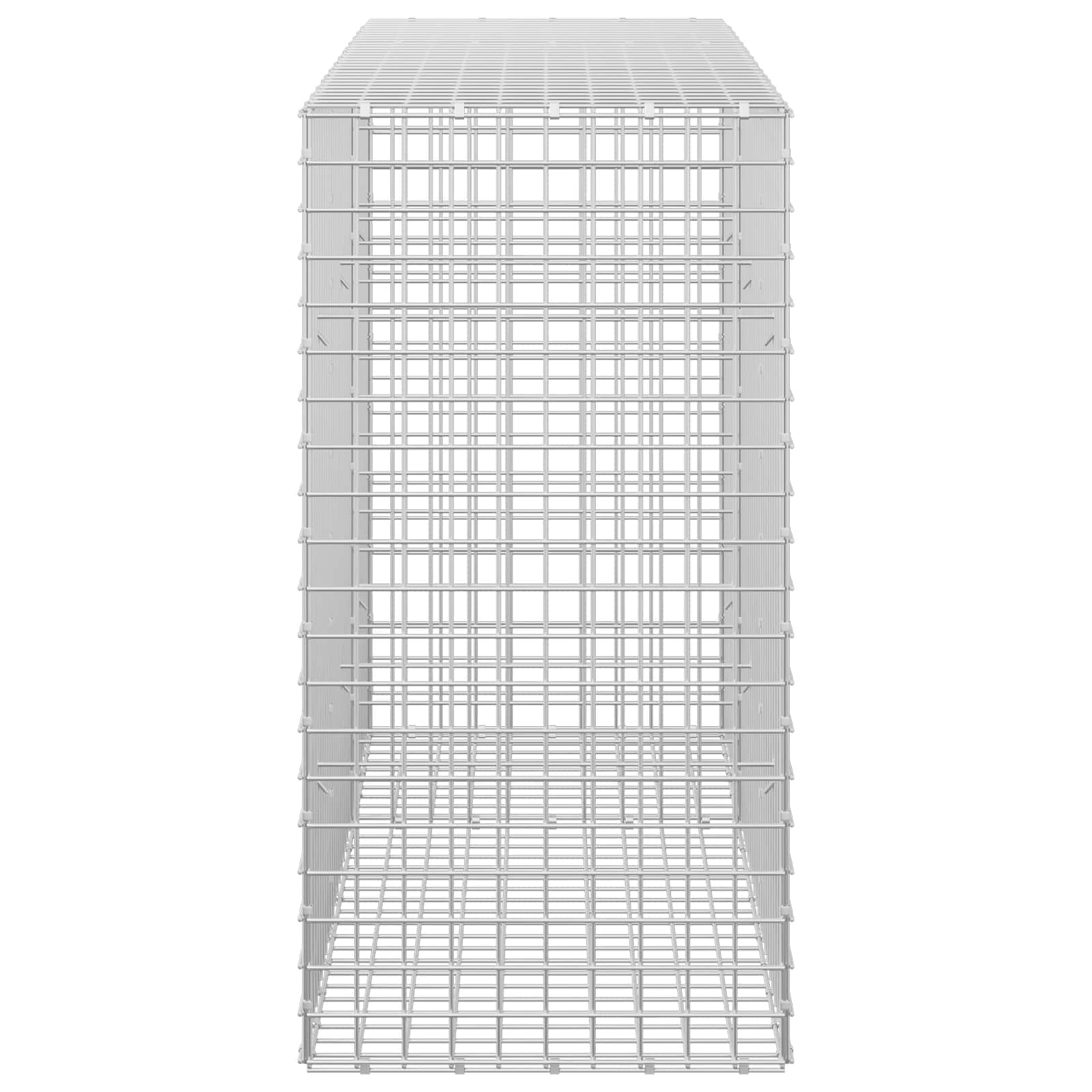 Gabion z žico 3,5 mm in mrežo 5x5 cm 150x50x100 cm