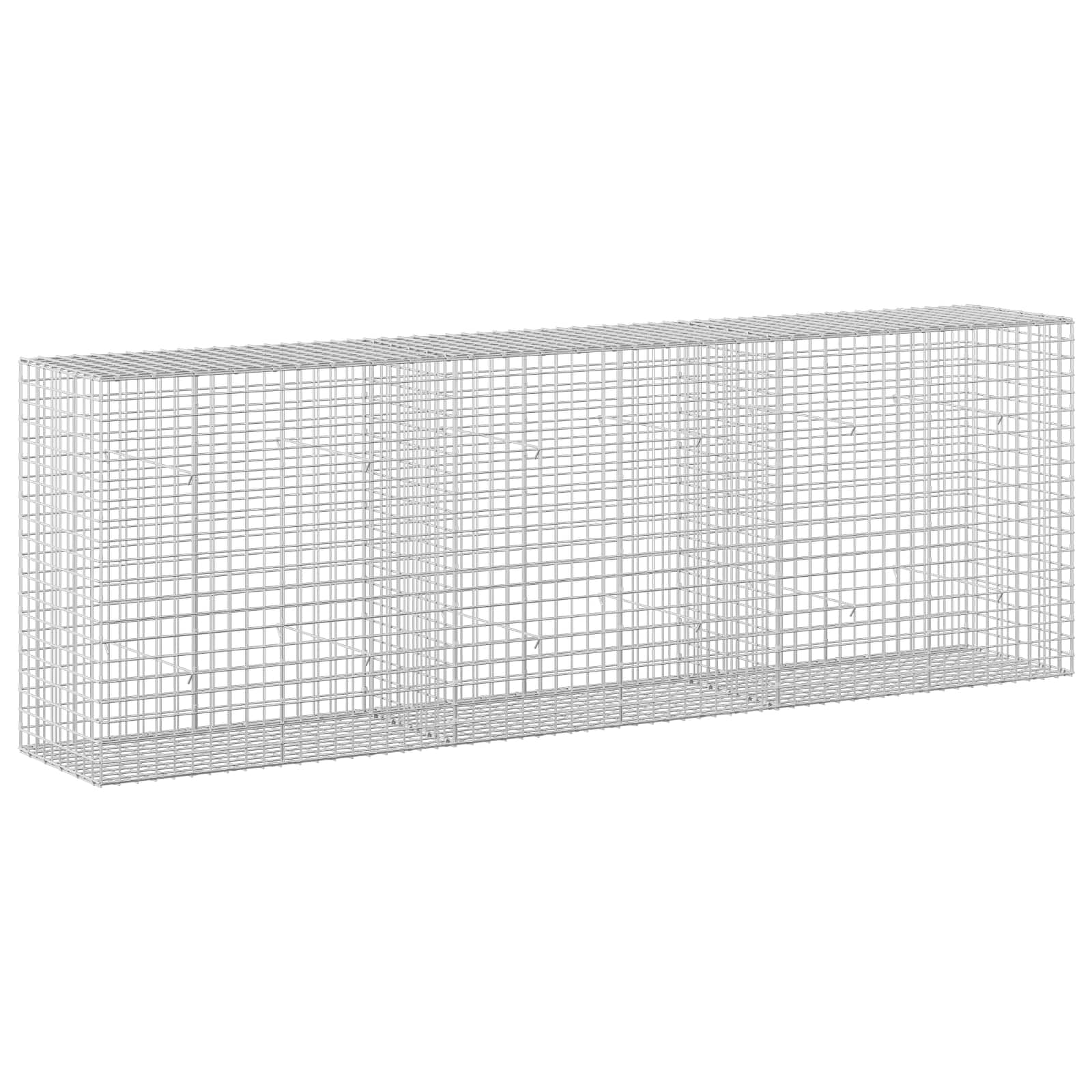 vidaXL Gabion s drátem 3,5 mm a síťkou 5x5 cm 300x50x100 cm