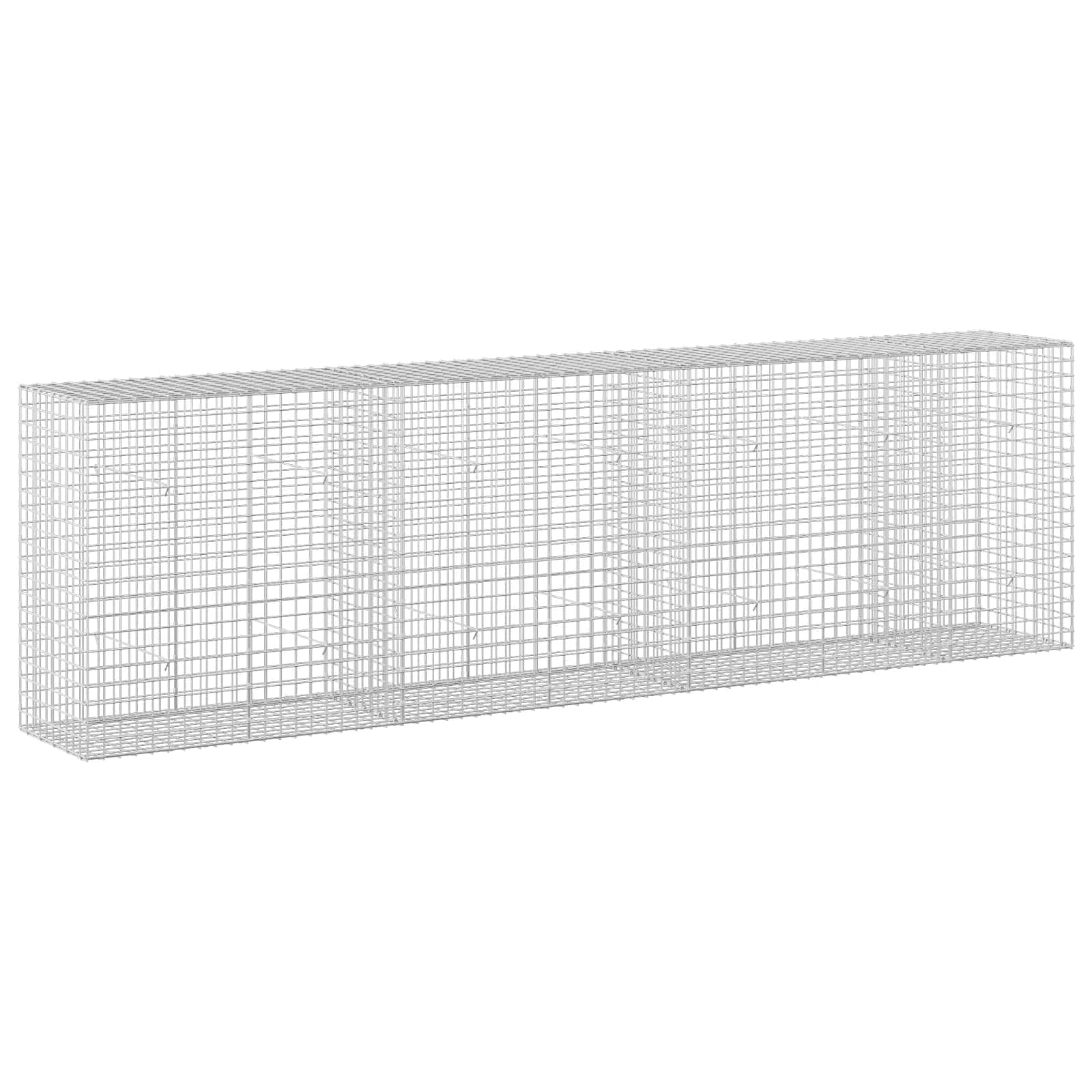 Gabion z žico 3,5 mm in mrežo 5x5 cm 350x50x100 cm