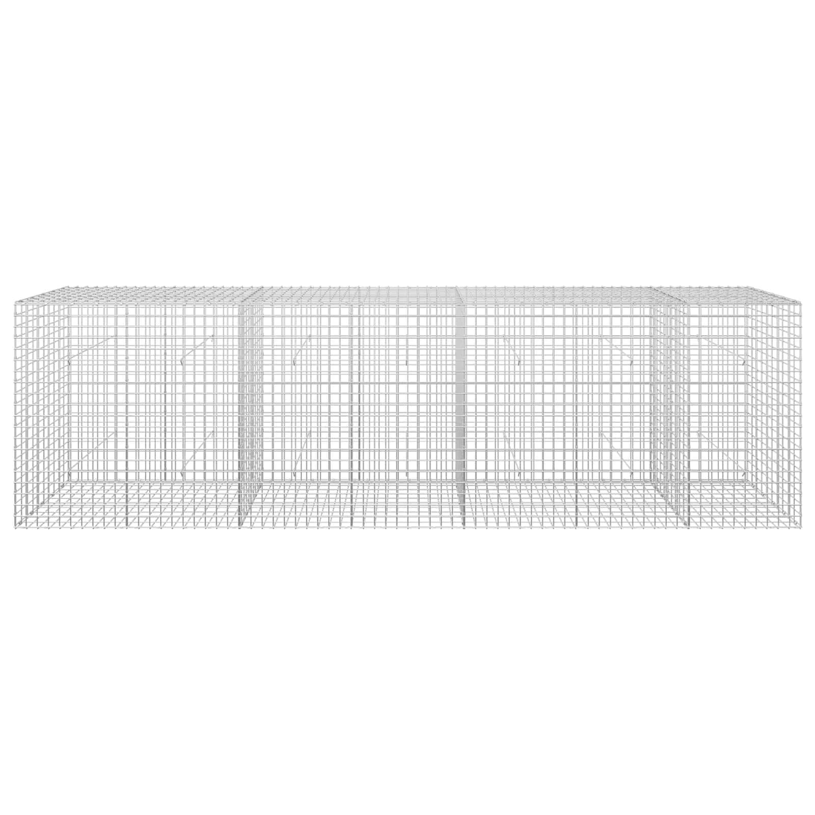 Gabion z žico 3,5 mm in mrežo 5x5 cm 350x50x100 cm