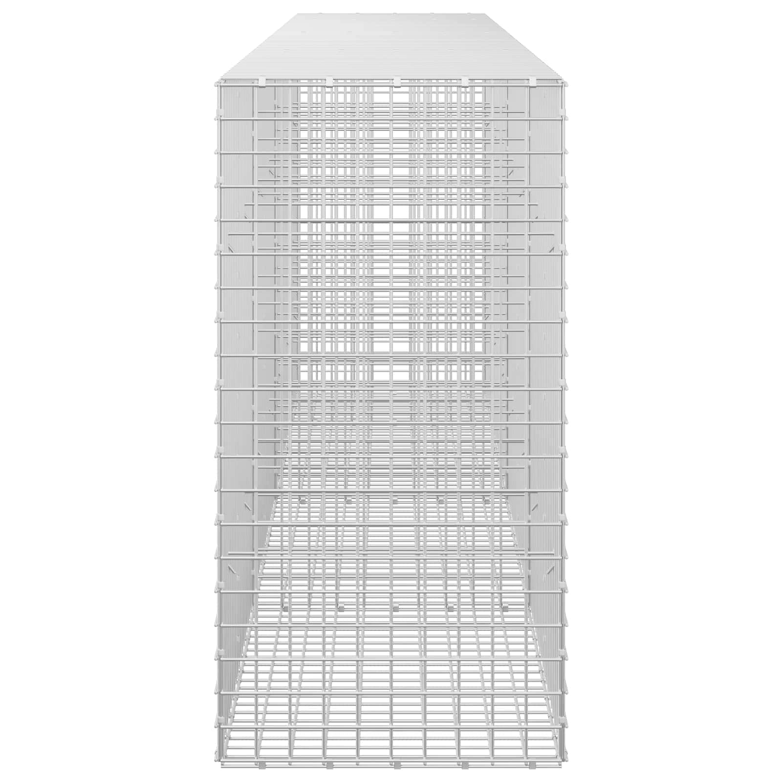 Gabion z žico 3,5 mm in mrežo 5x5 cm 350x50x100 cm
