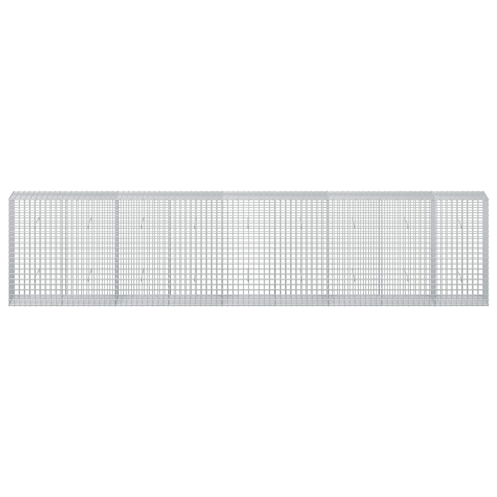 Gabion z žico 3,5 mm in mrežo 5x5 cm 450x50x100 cm