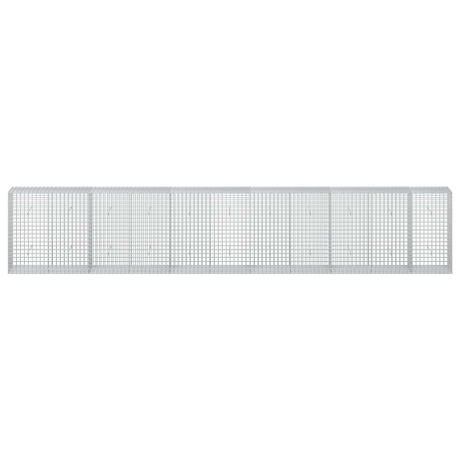 Gabion z žico 3,5 mm in mrežo 5x5 cm 550x50x100 cm