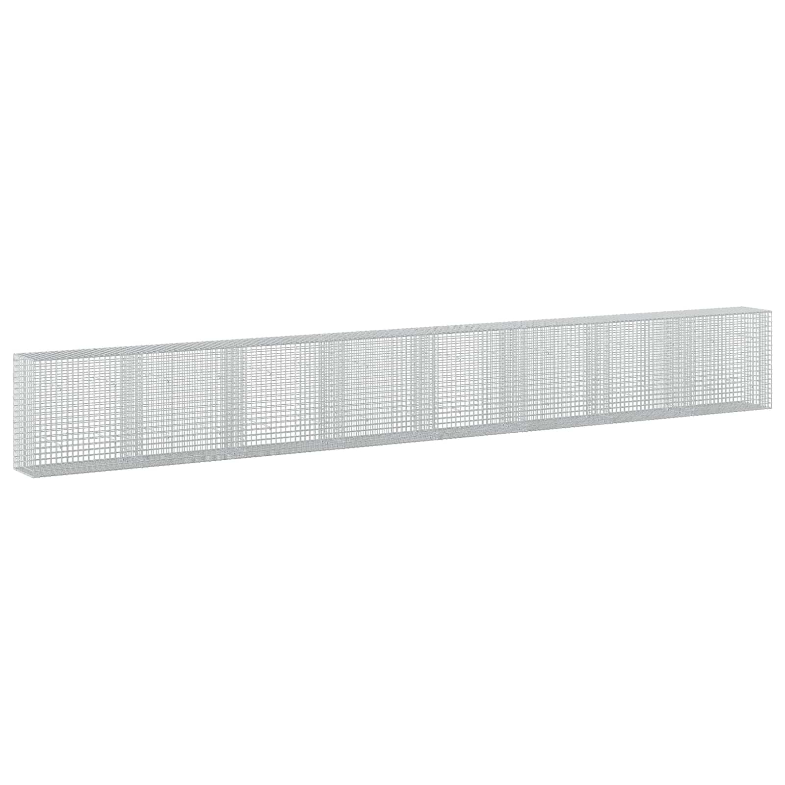 vidaXL Gabion s drátem 3,5 mm a síťkou 5x5 cm 800x50x100 cm