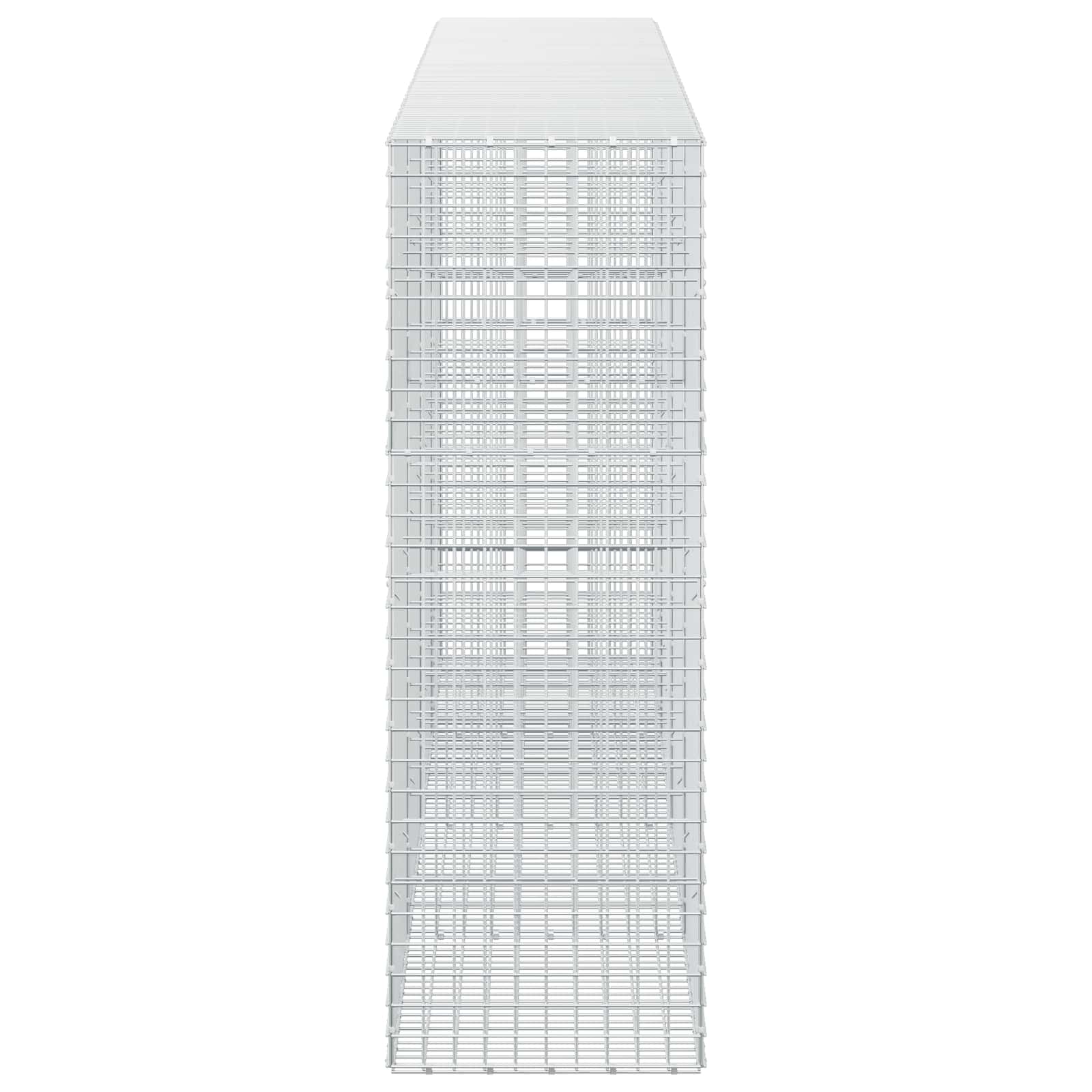 Gabion z žico 3,5 mm in mrežo 5x5 cm 400x50x150 cm