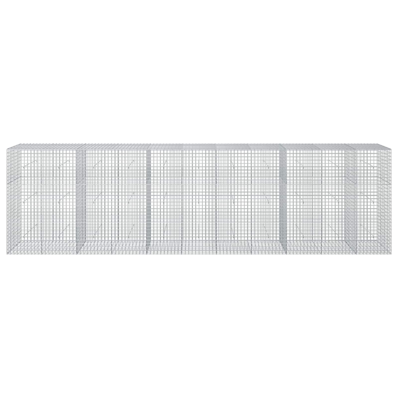 Gabion z žico 3,5 mm in mrežo 5x5 cm 550x50x150 cm