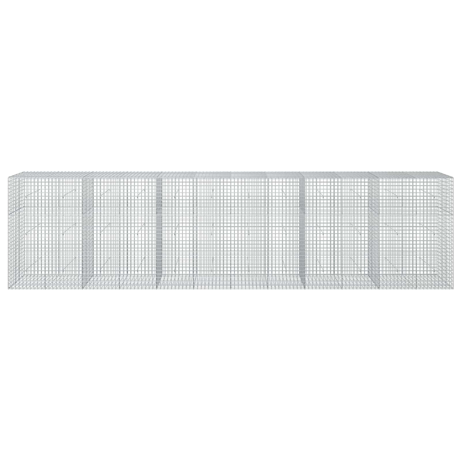 Gabion z žico 3,5 mm in mrežo 5x5 cm 600x50x150 cm