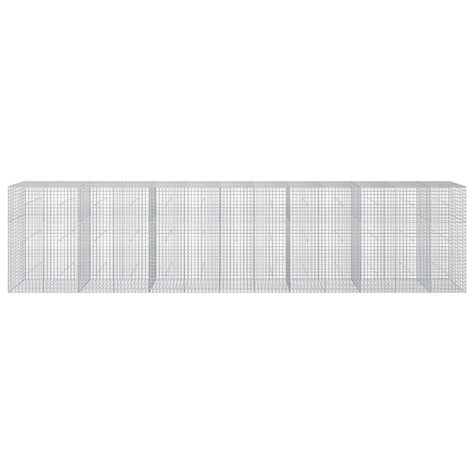 Gabion z žico 3,5 mm in mrežo 5x5 cm 650x50x150 cm