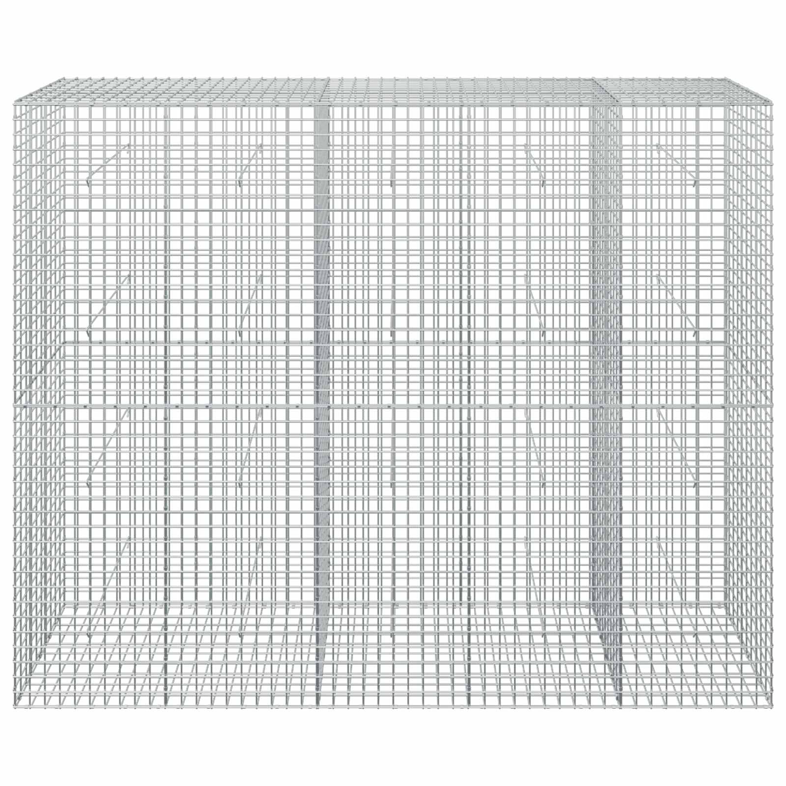 Gabion z žico 3,5 mm in mrežo 5x5 cm 250x50x200 cm
