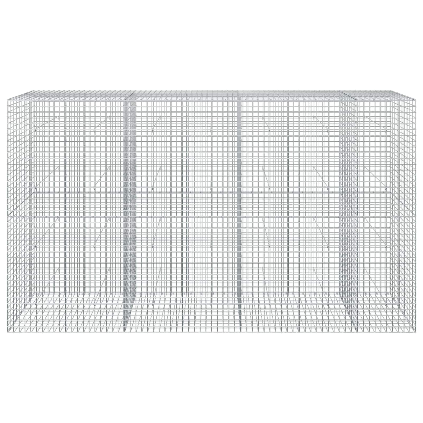 Gabion z žico 3,5 mm in mrežo 5x5 cm 350x50x200 cm