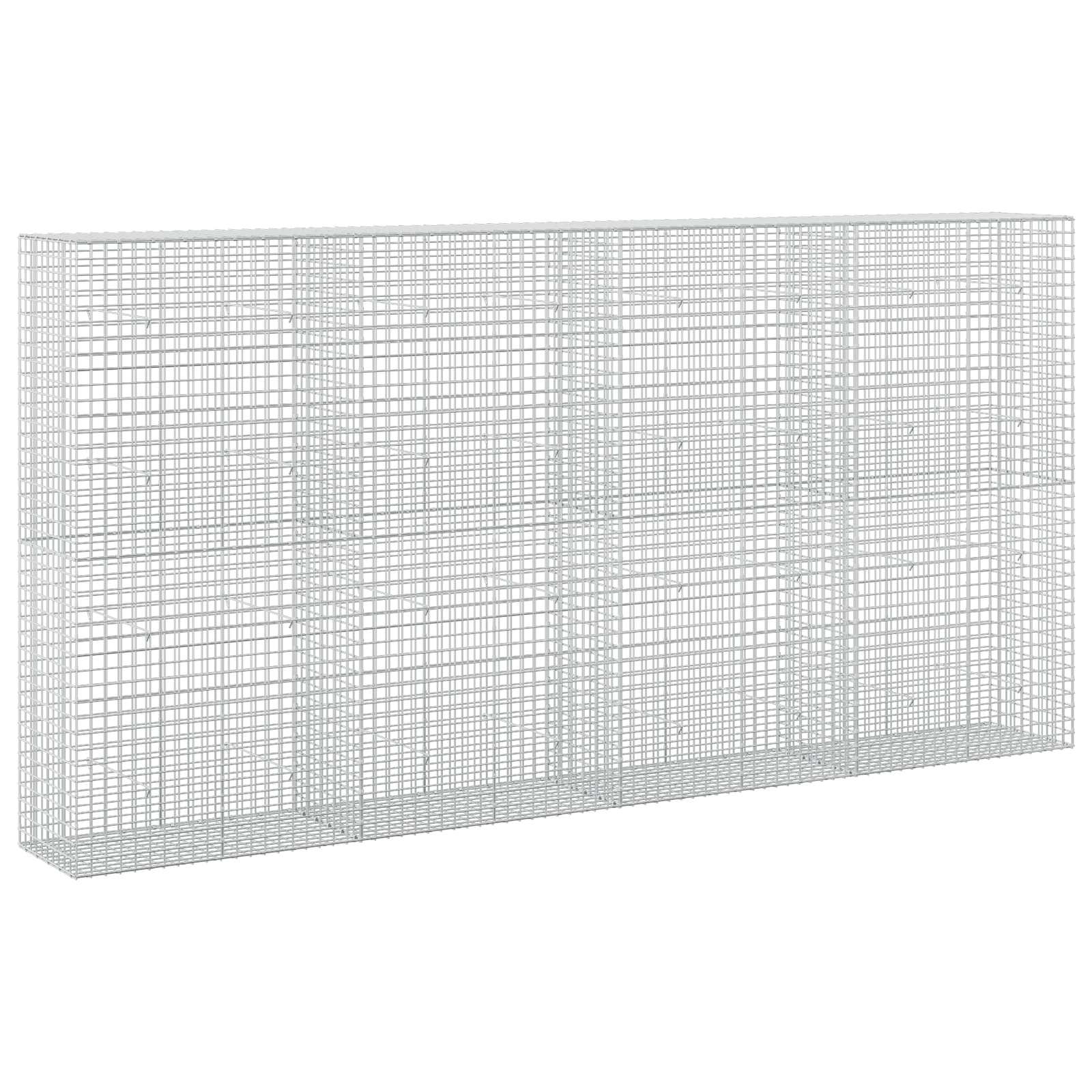 Gabion z žico 3,5 mm in mrežo 5x5 cm 400x50x200 cm