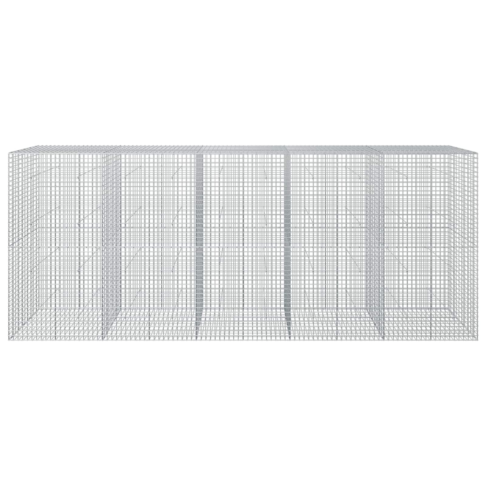 Gabion z žico 3,5 mm in mrežo 5x5 cm 500x50x200 cm