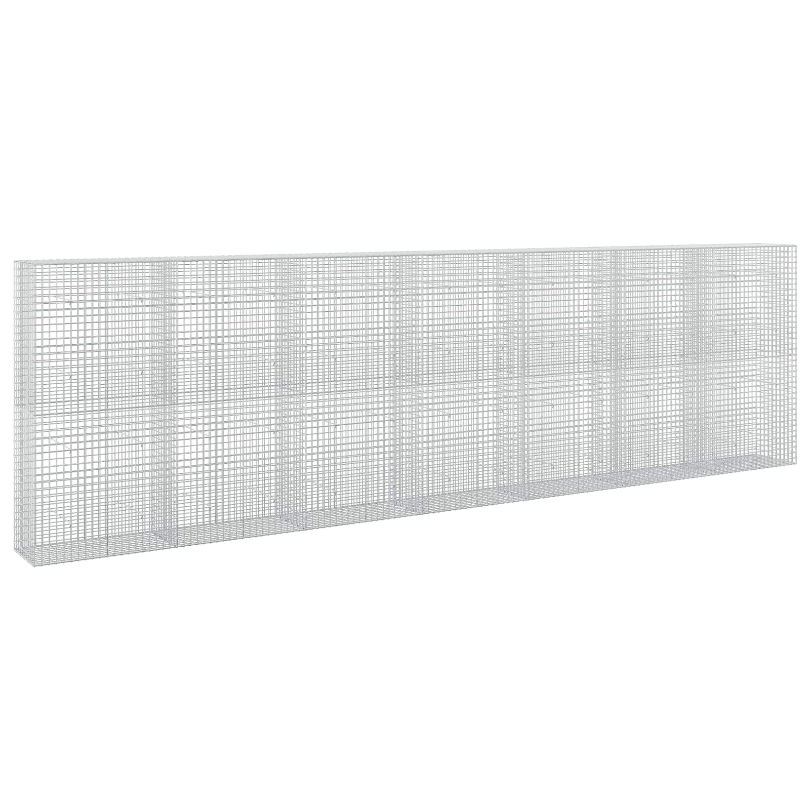 vidaXL Gabion s drátem 3,5 mm a síťkou 5x5 cm 700x50x200 cm