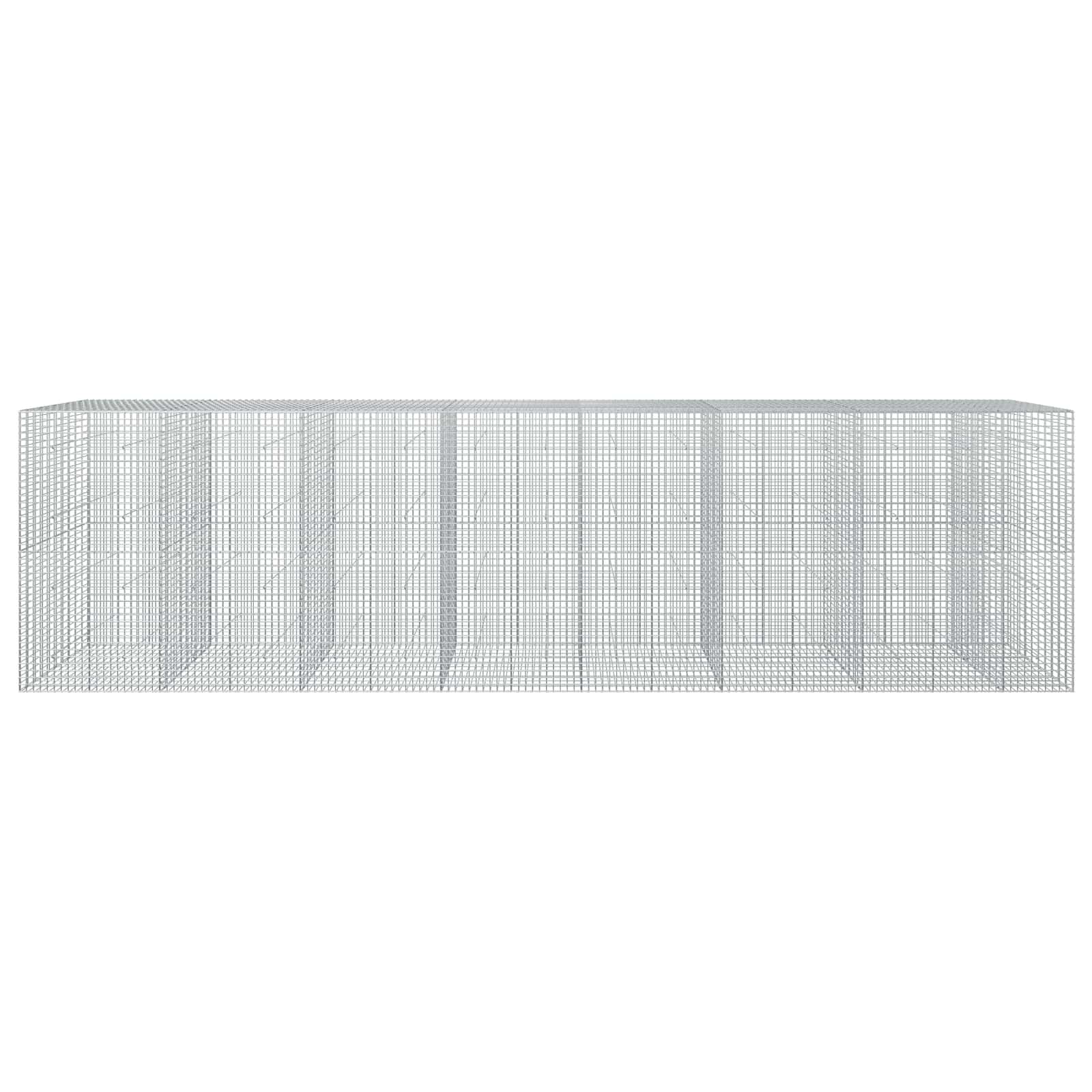 Gabion z žico 3,5 mm in mrežo 5x5 cm 750x50x200 cm