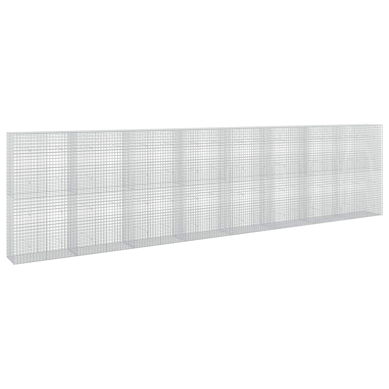 vidaXL Gabion s drátem 3,5 mm a síťkou 5x5 cm 800x50x200 cm
