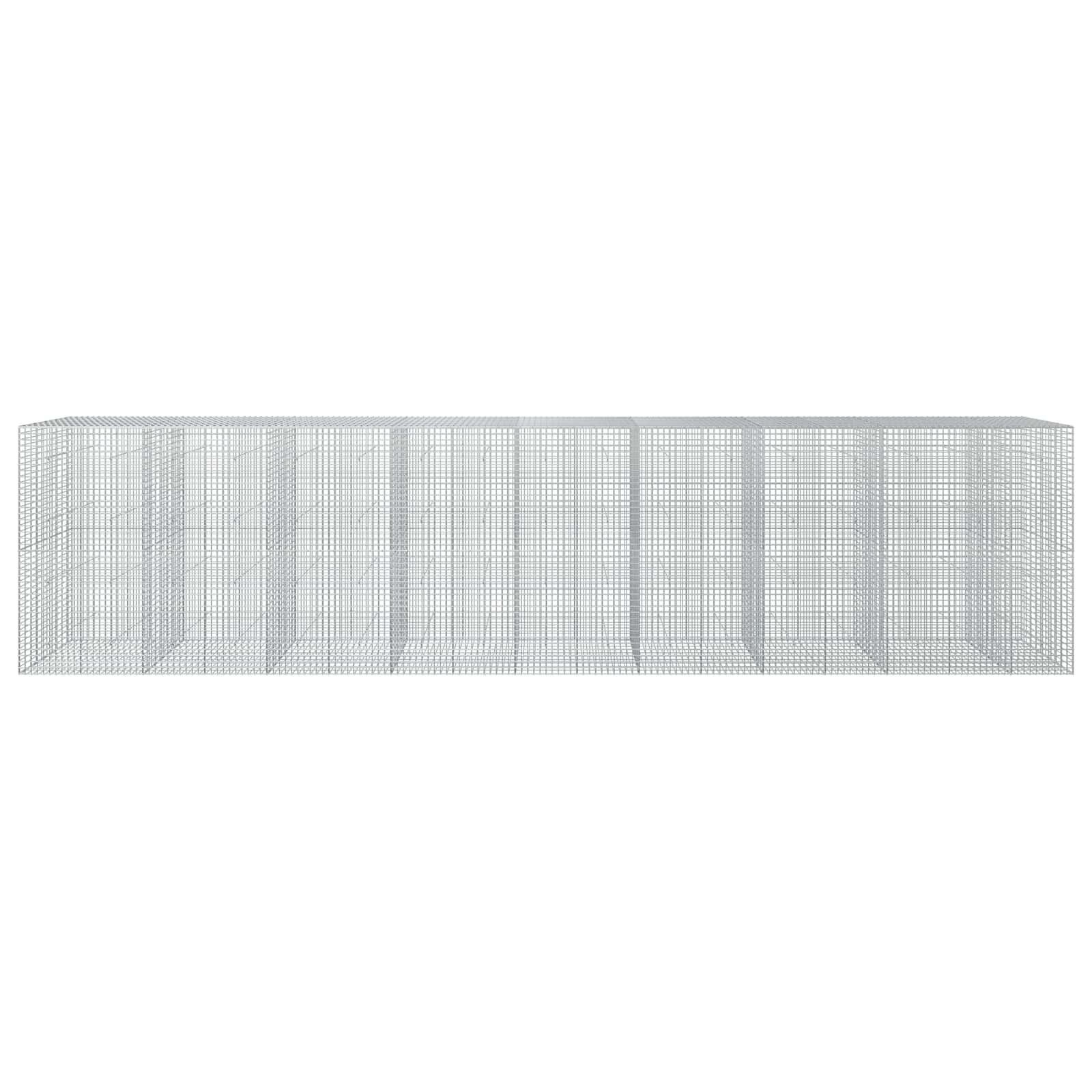 Gabion z žico 3,5 mm in mrežo 5x5 cm 850x50x200 cm