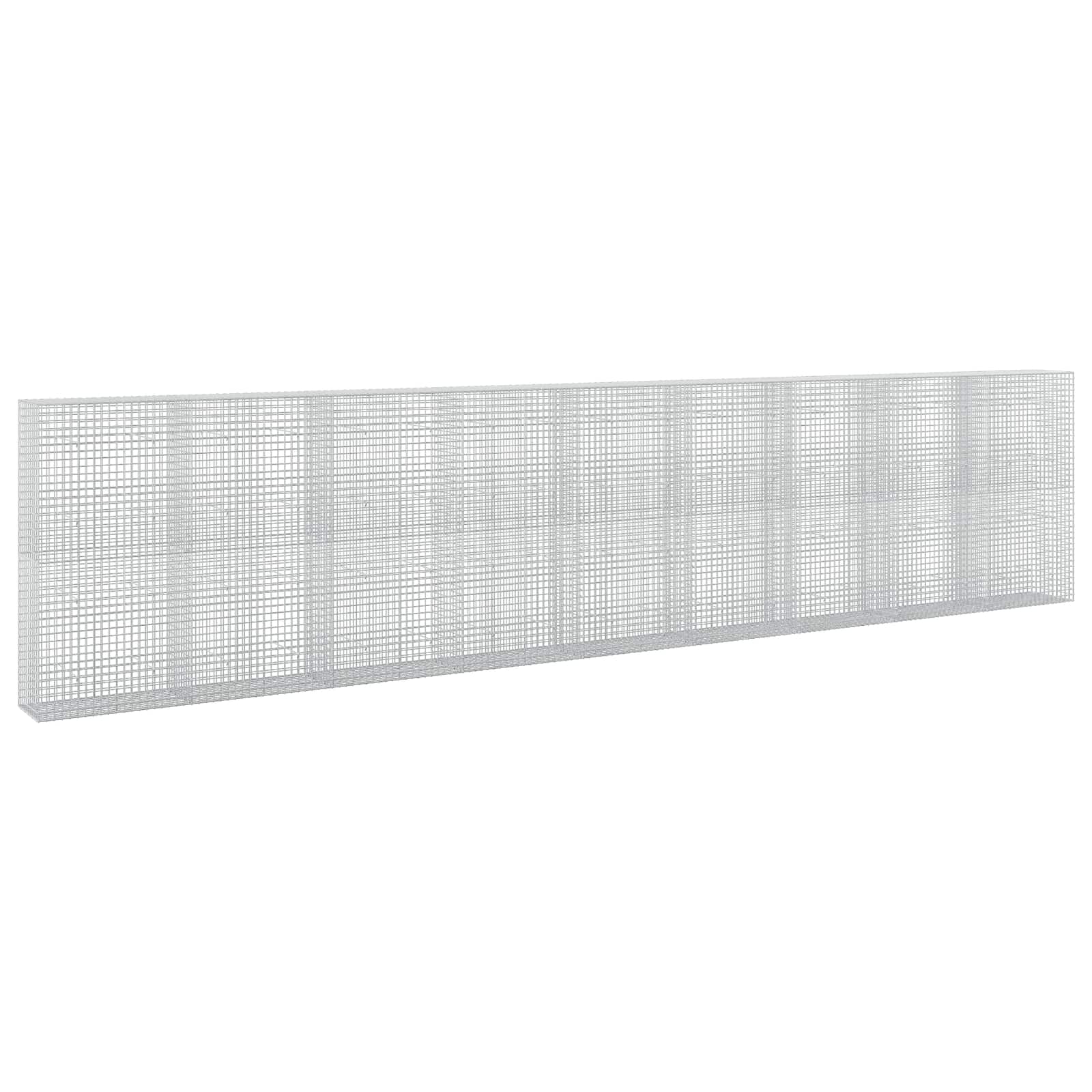 vidaXL Gabion s drátem 3,5 mm a síťkou 5x5 cm 900x50x200 cm