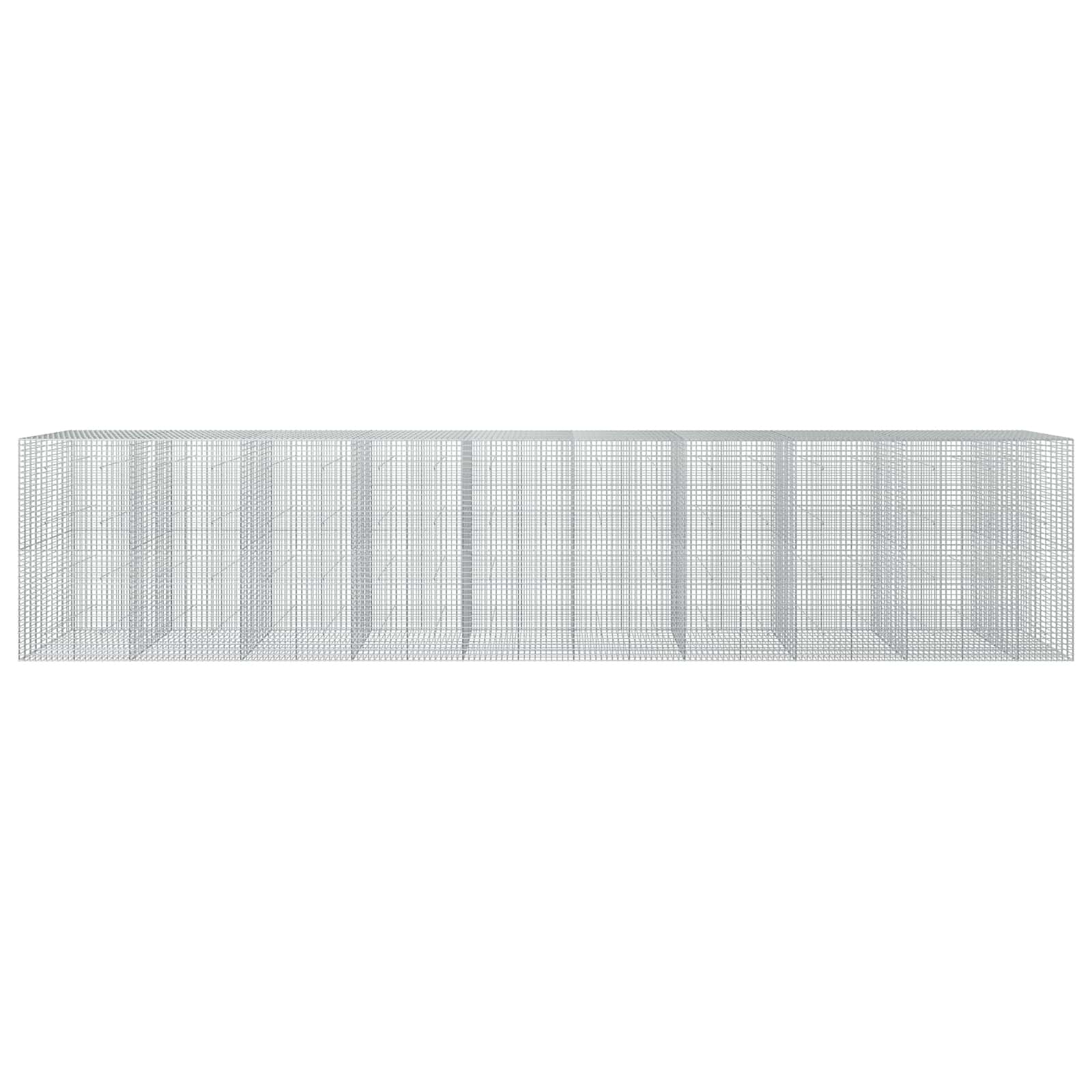 Gabion z žico 3,5 mm in mrežo 5x5 cm 950x50x200 cm