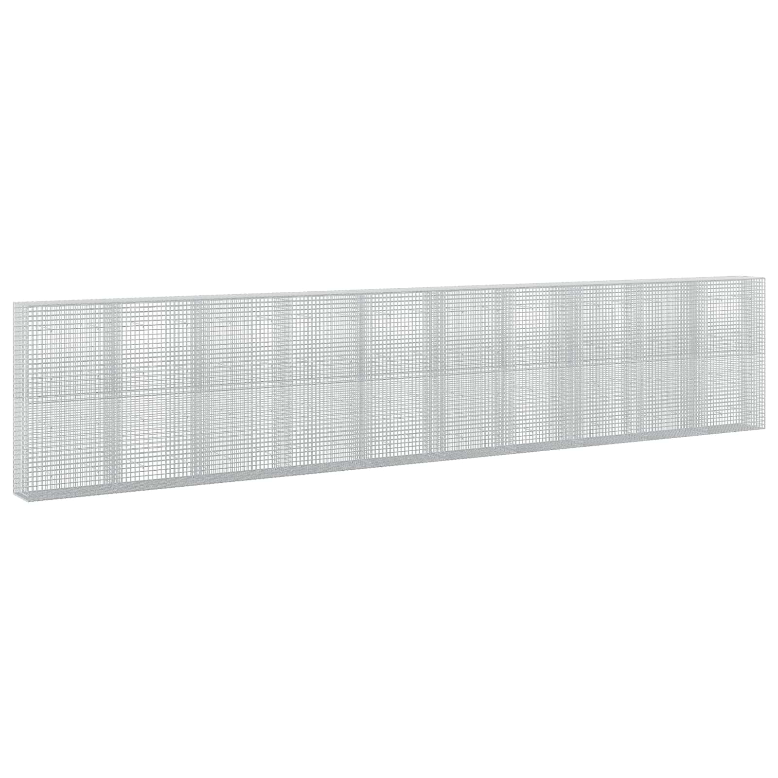 vidaXL Gabion s drátem 3,5 mm a síťkou 5x5 cm 1000x50x200 cm