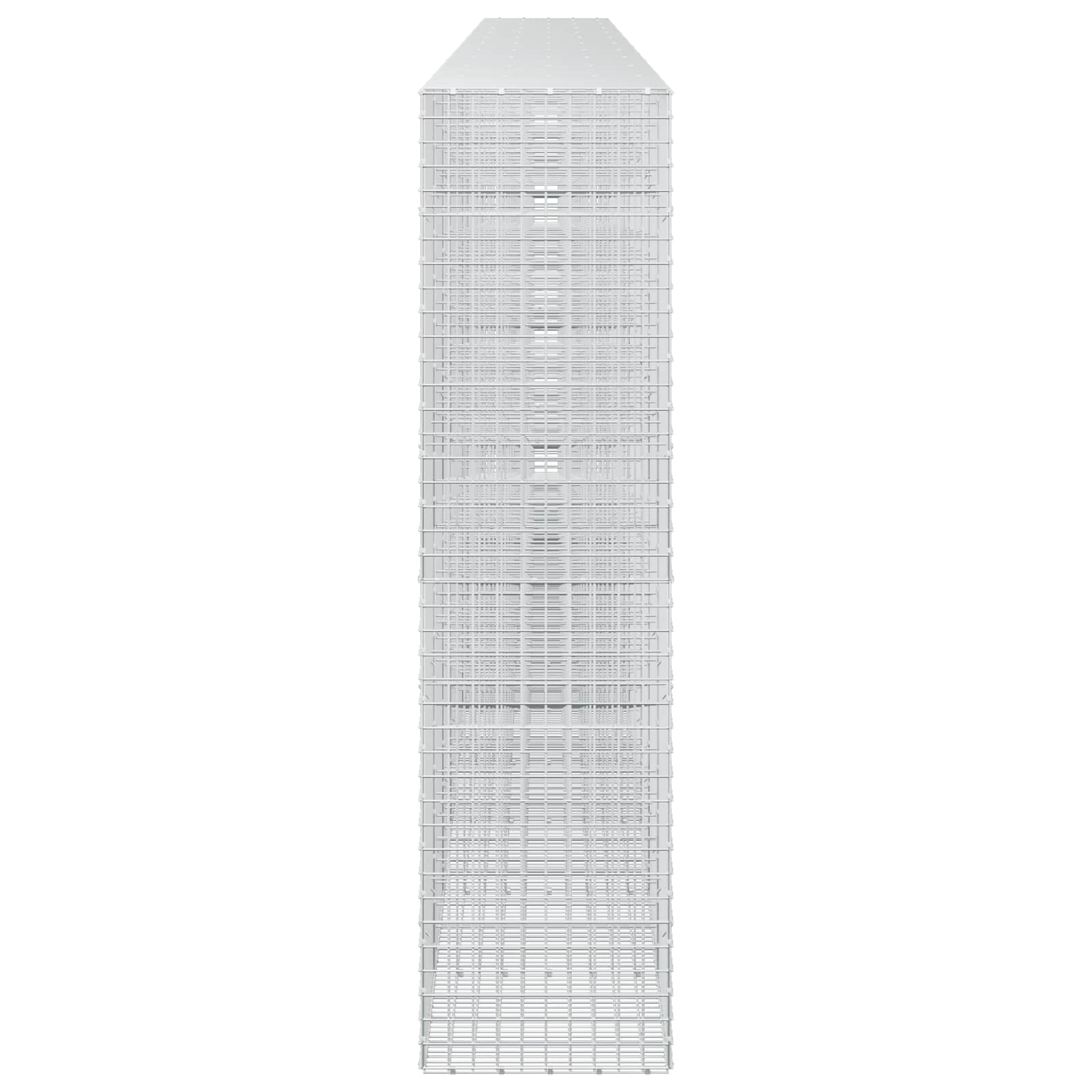 Gabion z žico 3,5 mm in mrežo 5x5 cm 1050x50x200 cm