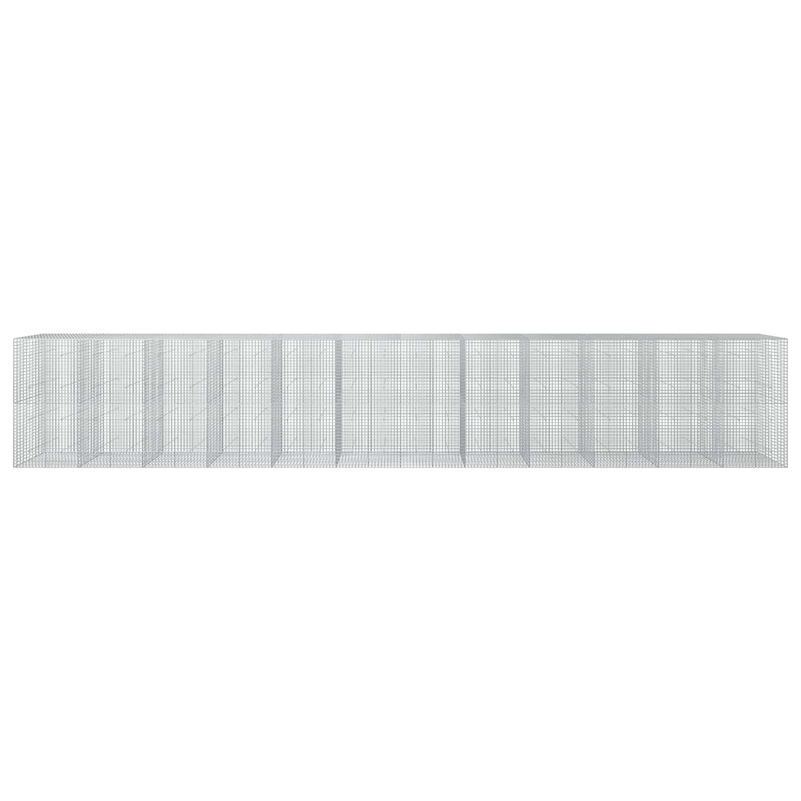 Gabion z žico 3,5 mm in mrežo 5x5 cm 1200x50x200 cm