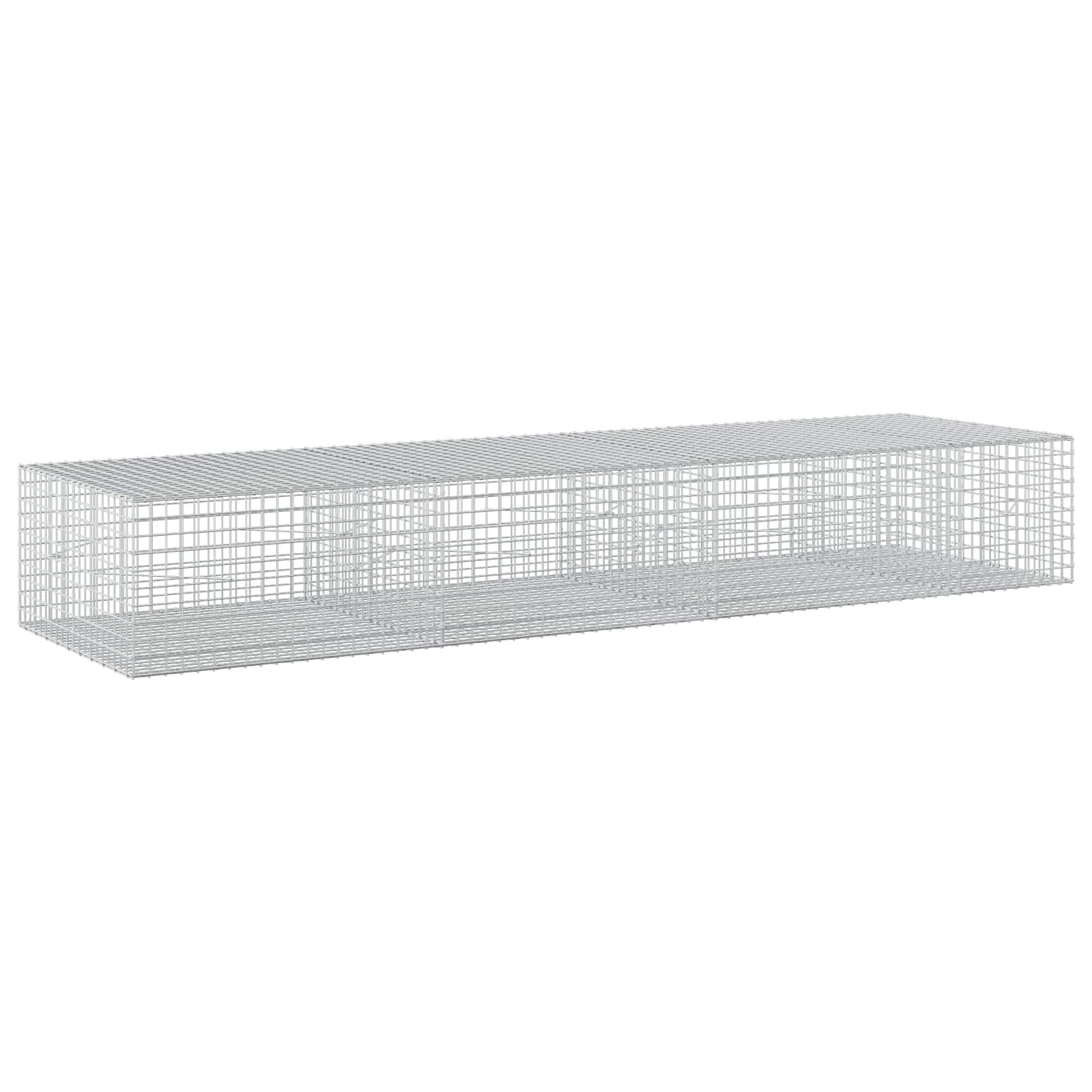 Gabion z žico 3,5 mm in mrežo 5x5 cm 350x100x50 cm