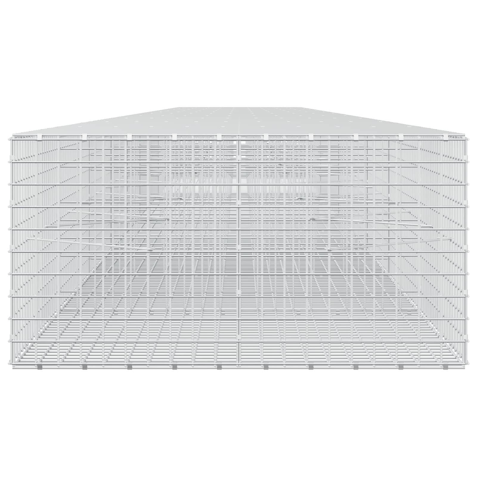 Gabion z žico 3,5 mm in mrežo 5x5 cm 1050x100x50 cm