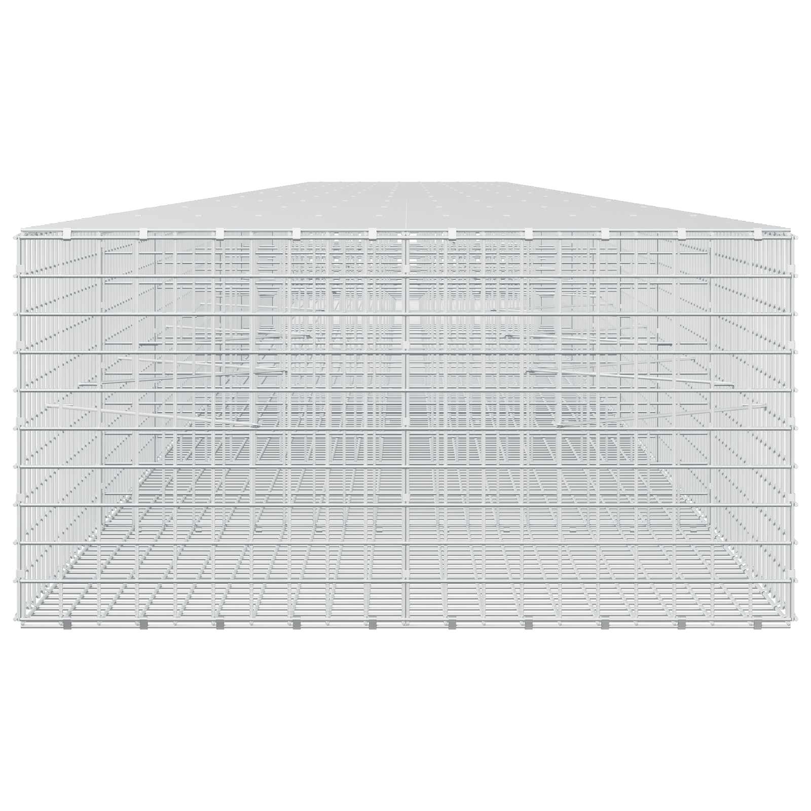 Gabion z žico 3,5 mm in mrežo 5x5 cm 1100x100x50 cm