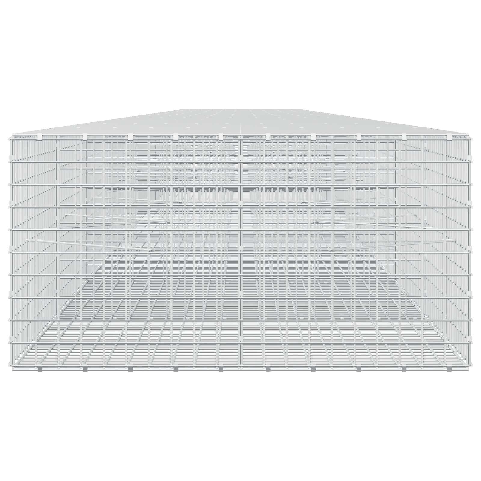 Gabion z žico 3,5 mm in mrežo 5x5 cm 1150x100x50 cm